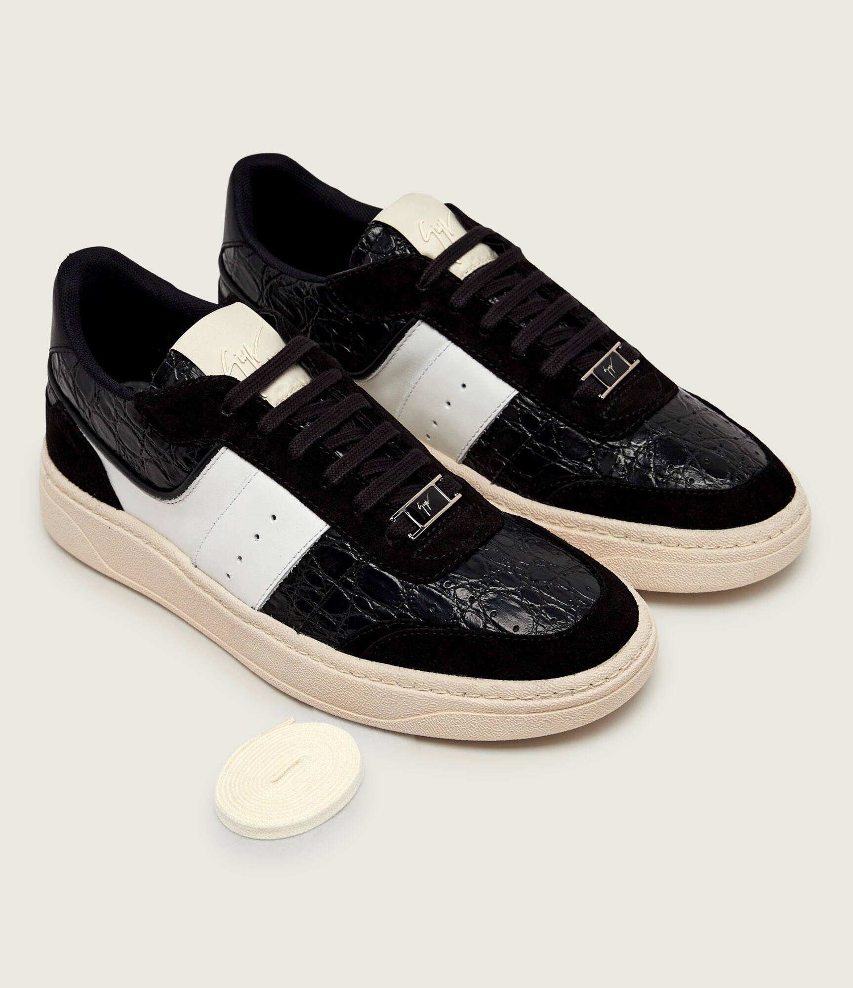 Giuseppe Zanotti Teniși din piele Uomo | piele întoarsă