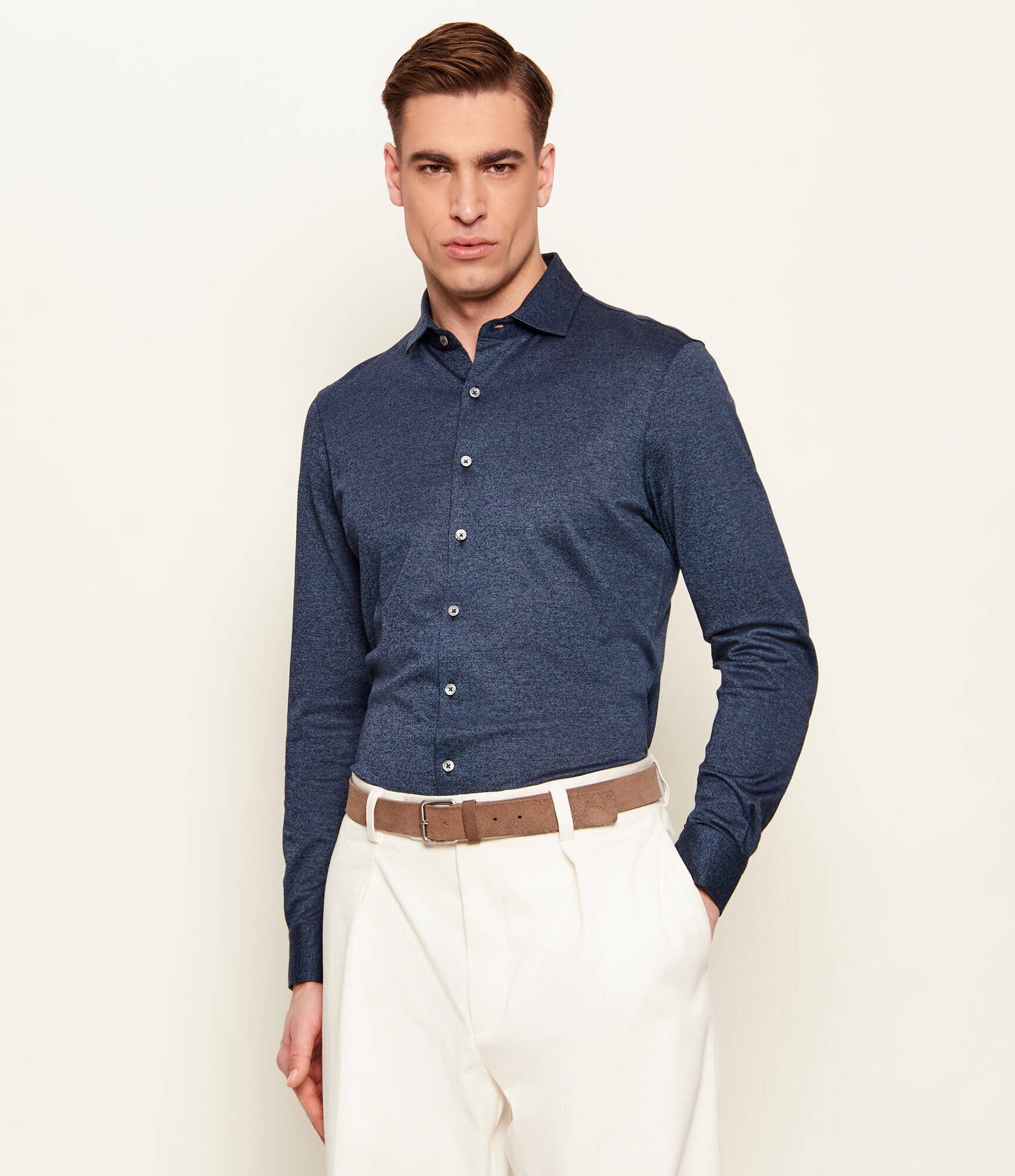 Gran Sasso Cămașă | Slim Fit