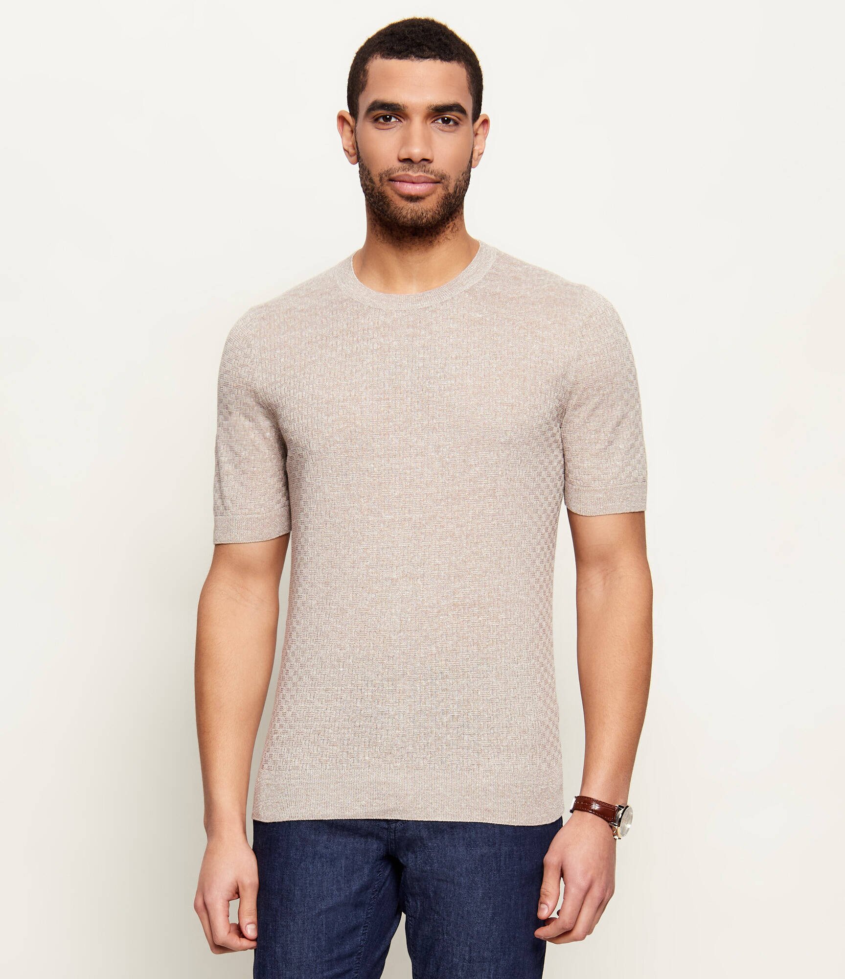 Gran Sasso De in tricou | Slim Fit