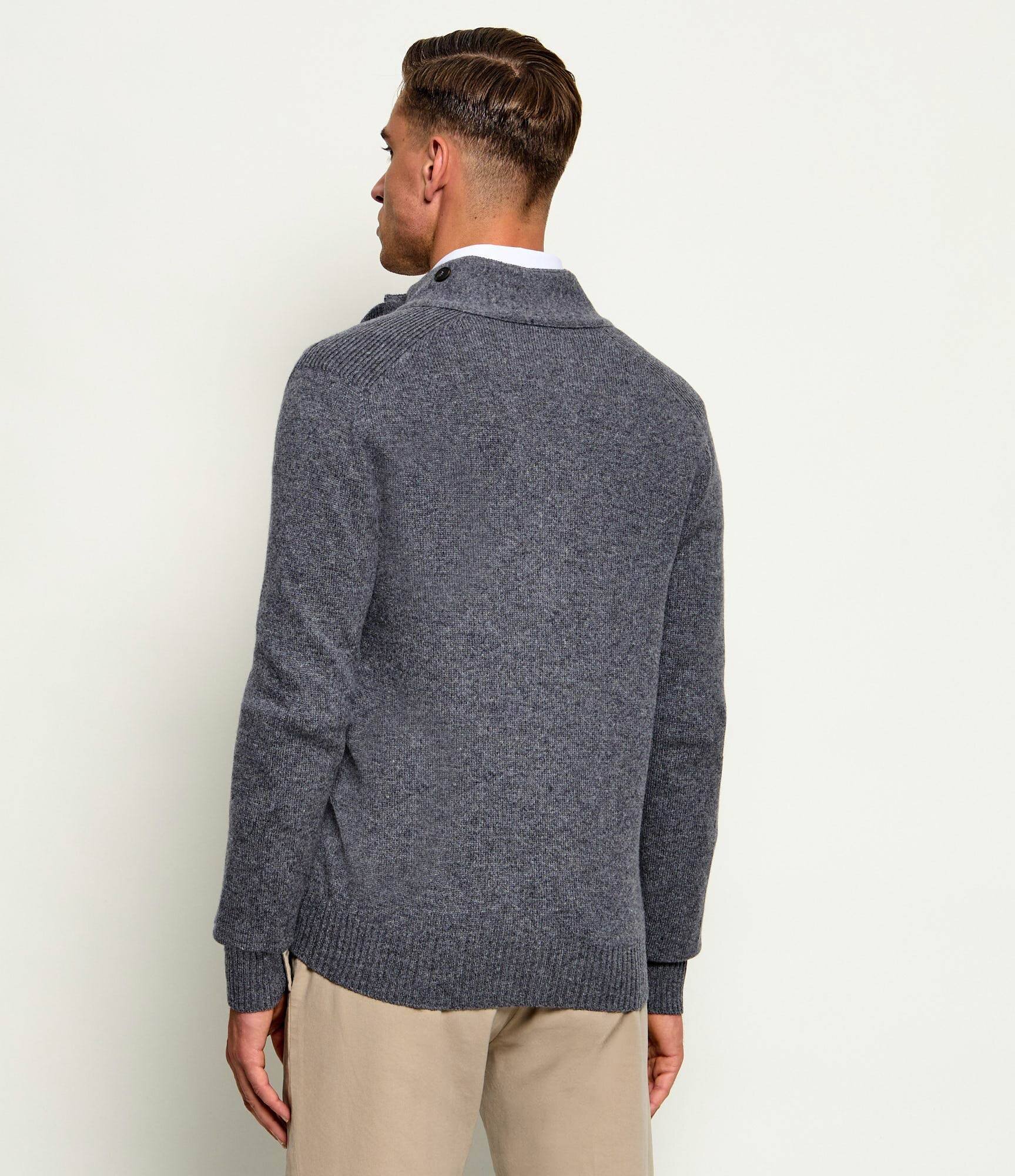 Gran Sasso De lână cardigan | regular fit