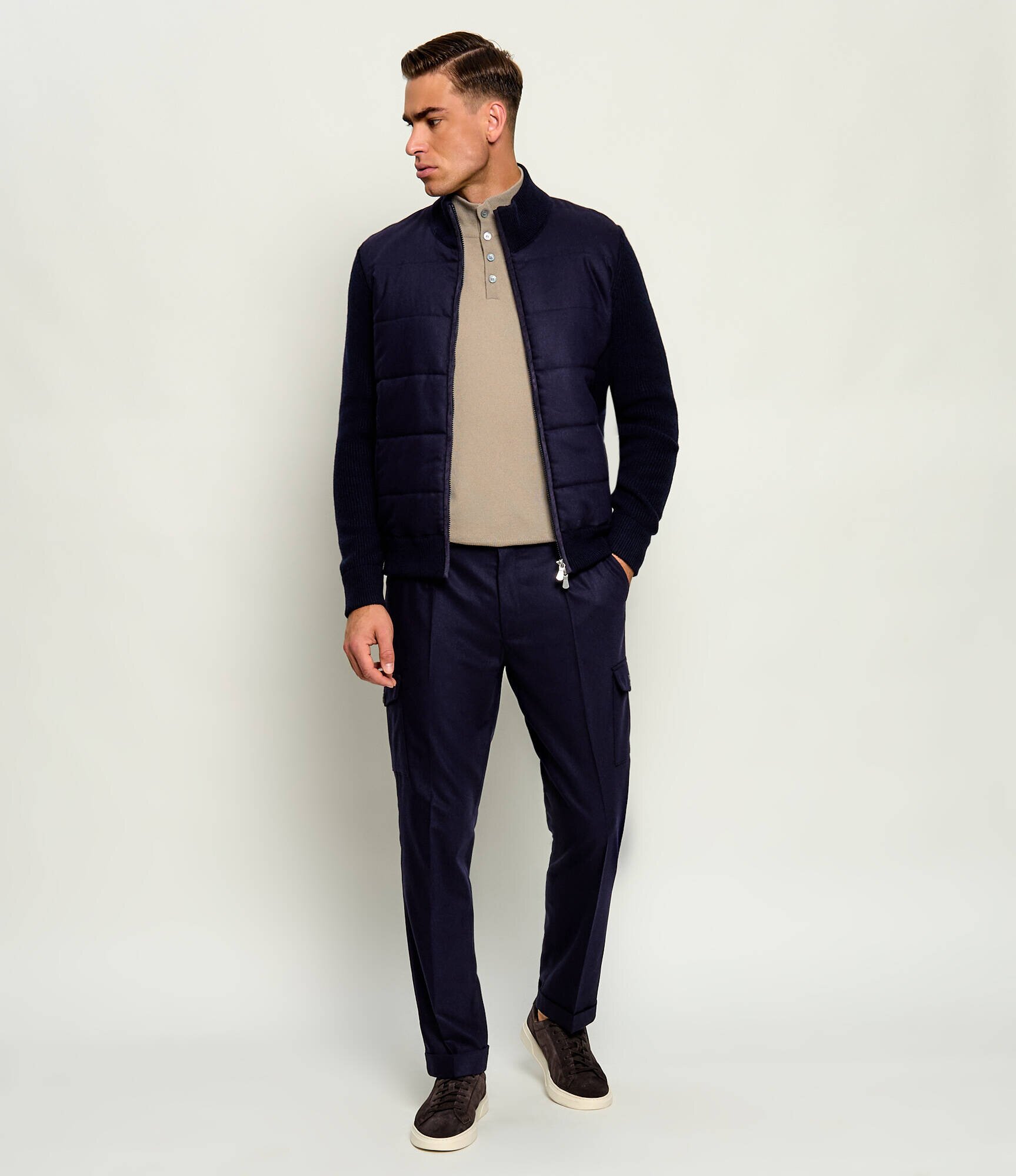 Gran Sasso De lână geacă | regular fit