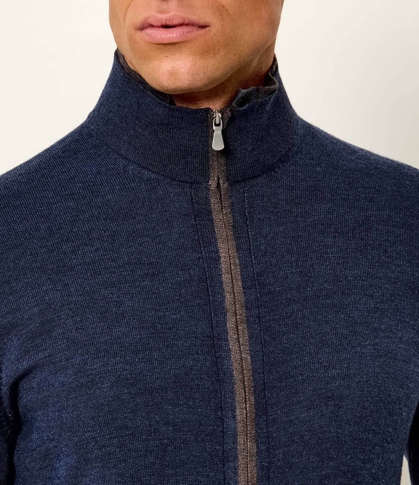 Gran Sasso De lână pulover | Slim Fit