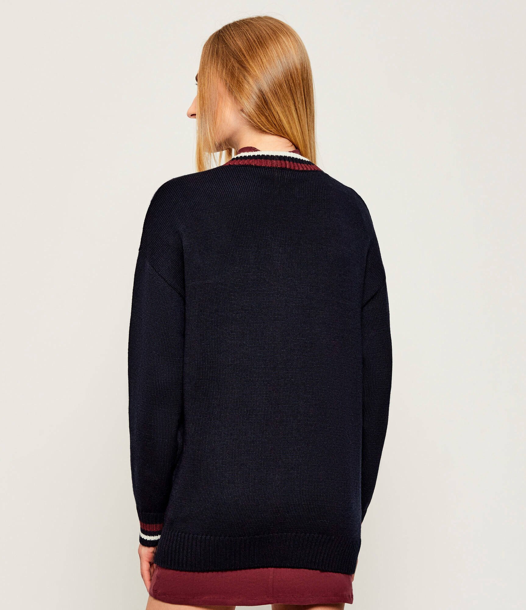 GUESS ACTIVE Cardigan SABINA | Oversize fit cu adaos de lână