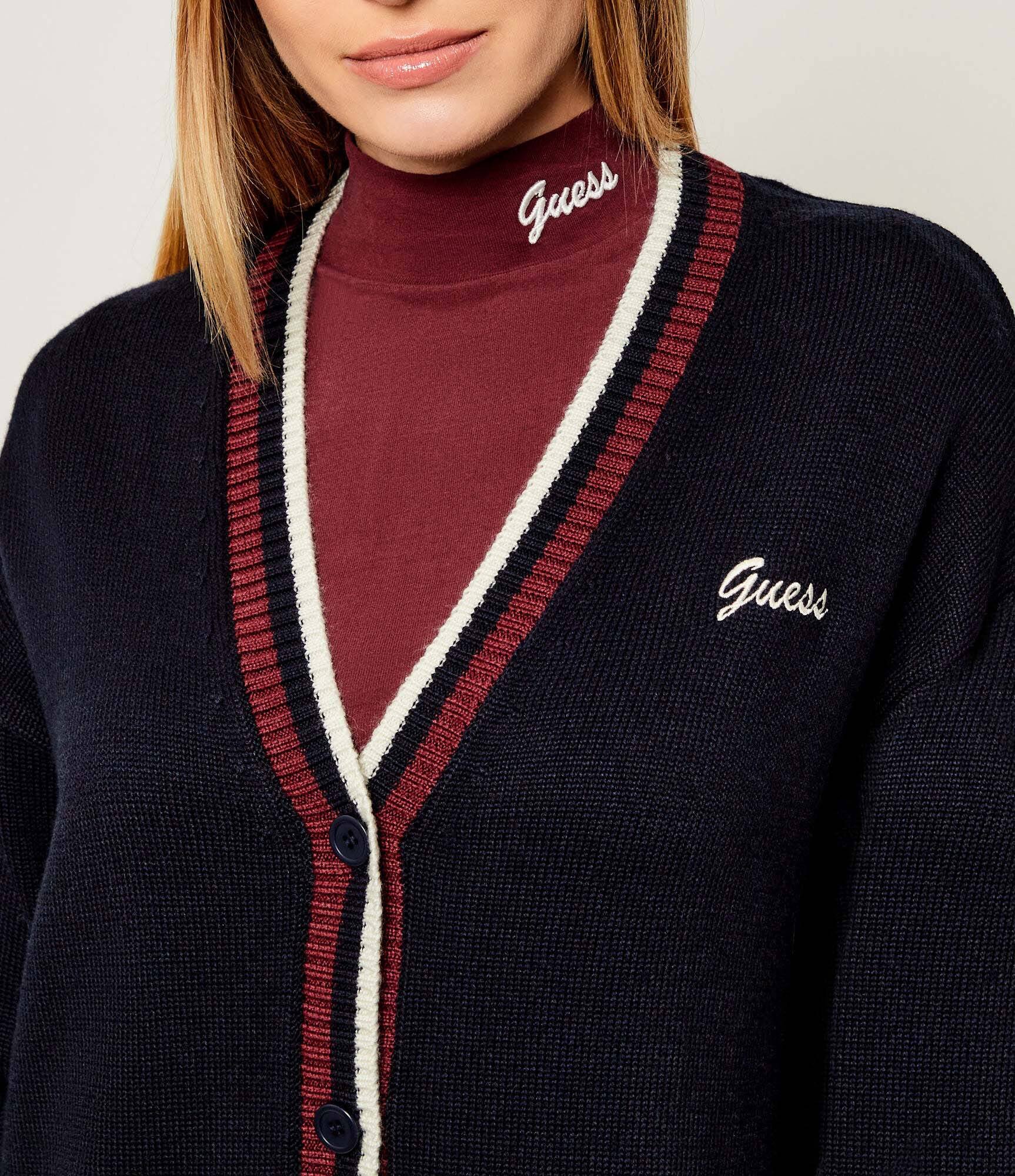 GUESS ACTIVE Cardigan SABINA | Oversize fit cu adaos de lână