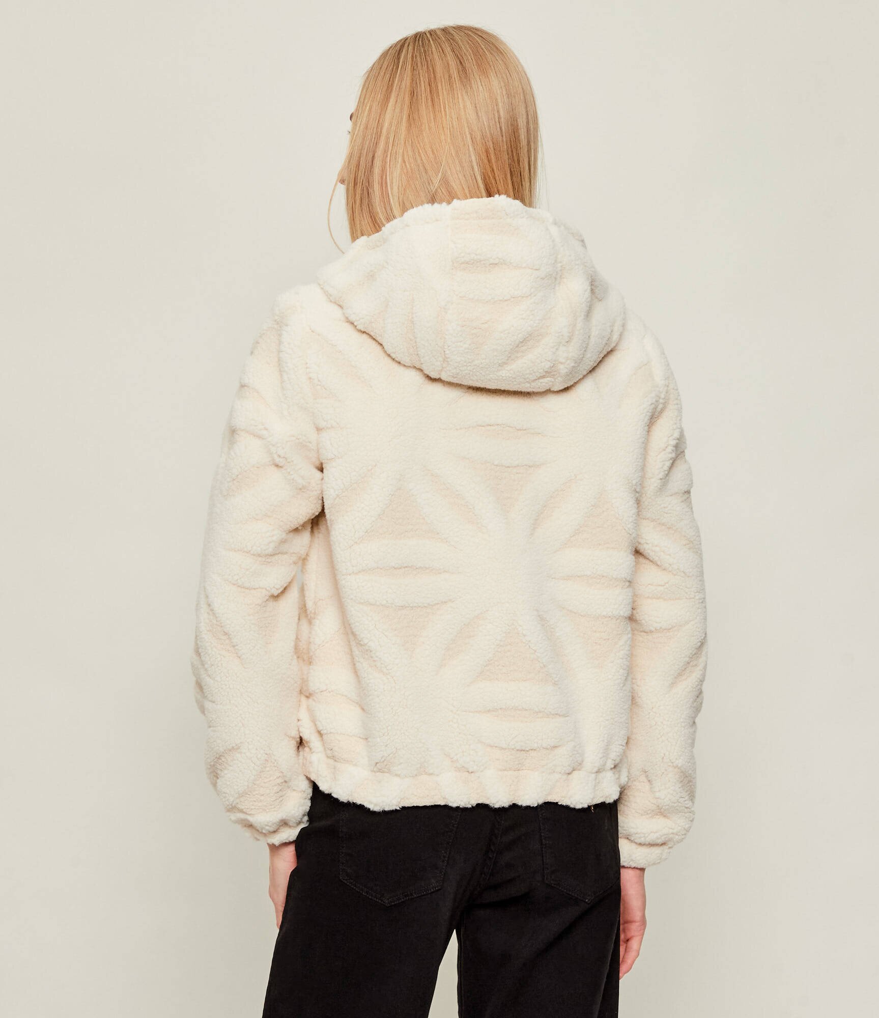 GUESS ACTIVE Din fleece geacă SHERPA | regular fit