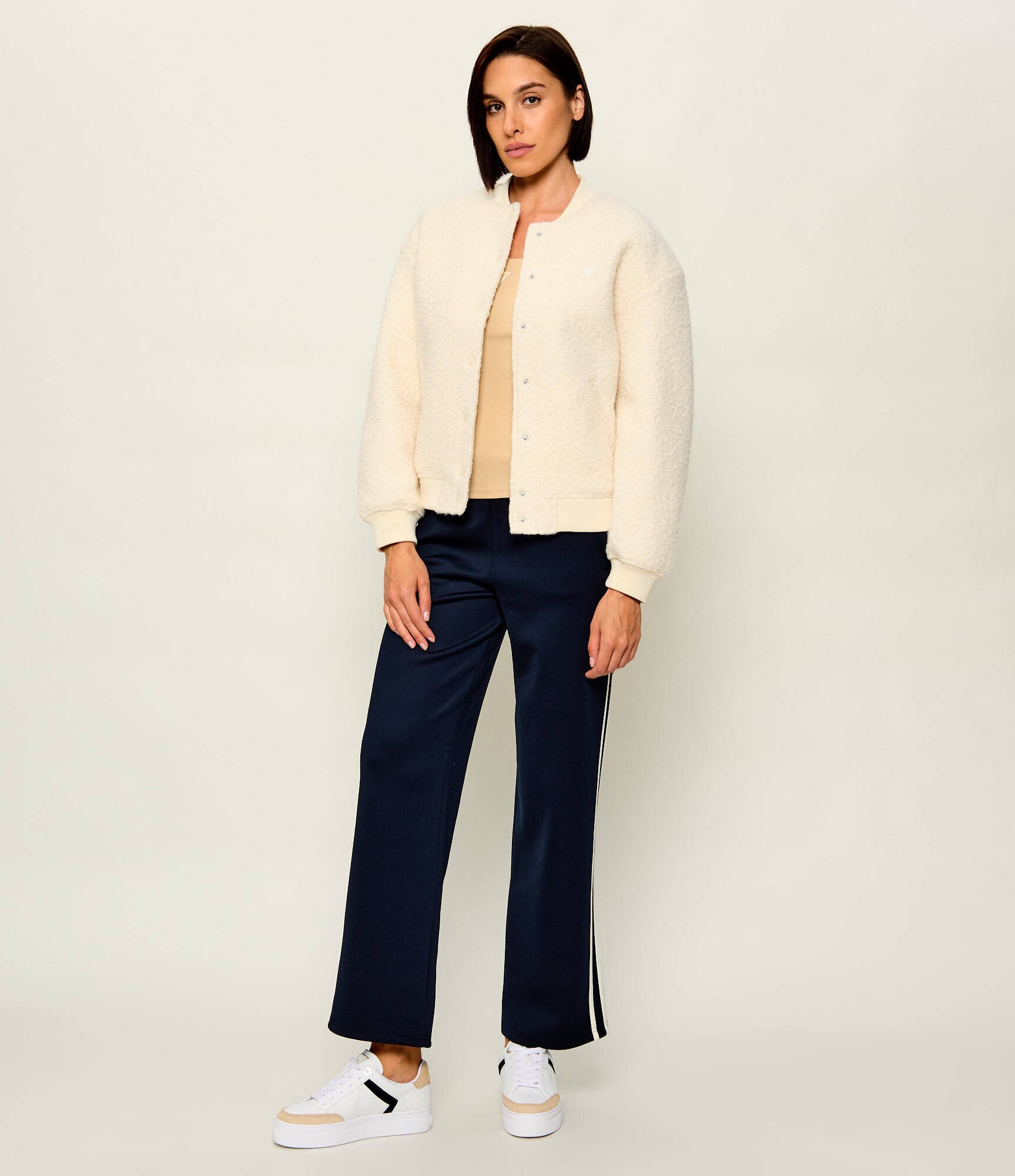 GUESS ACTIVE Geacă bomber Azha Sherpa | regular fit | shearling