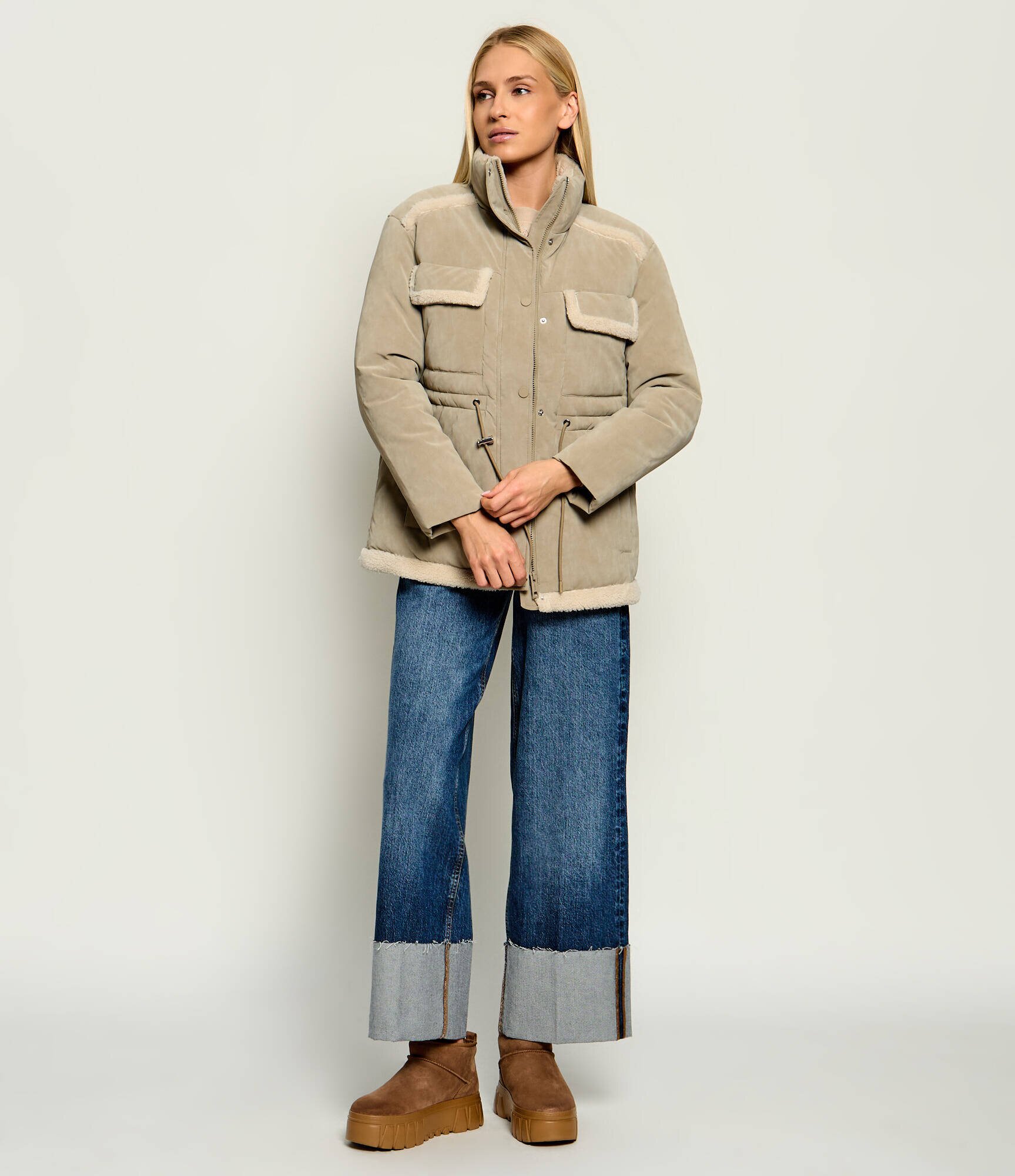 GUESS ACTIVE Geacă parka Carla | regular fit | shearling