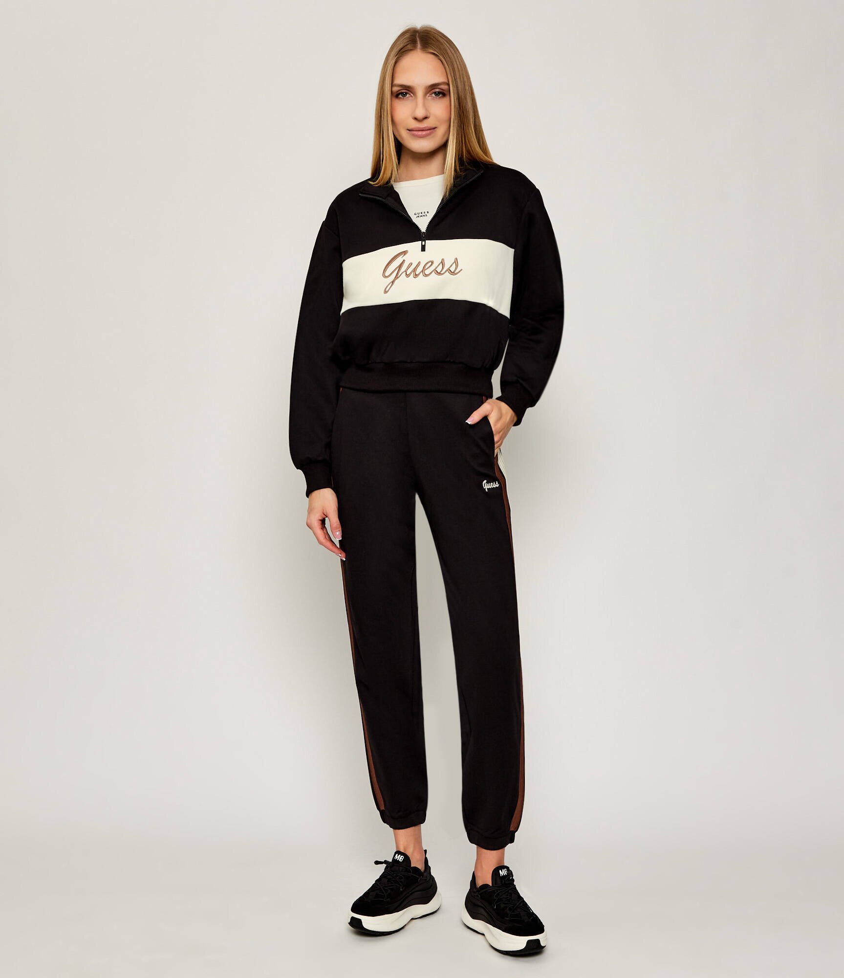 GUESS ACTIVE Hanorac Fabia | Cropped Fit