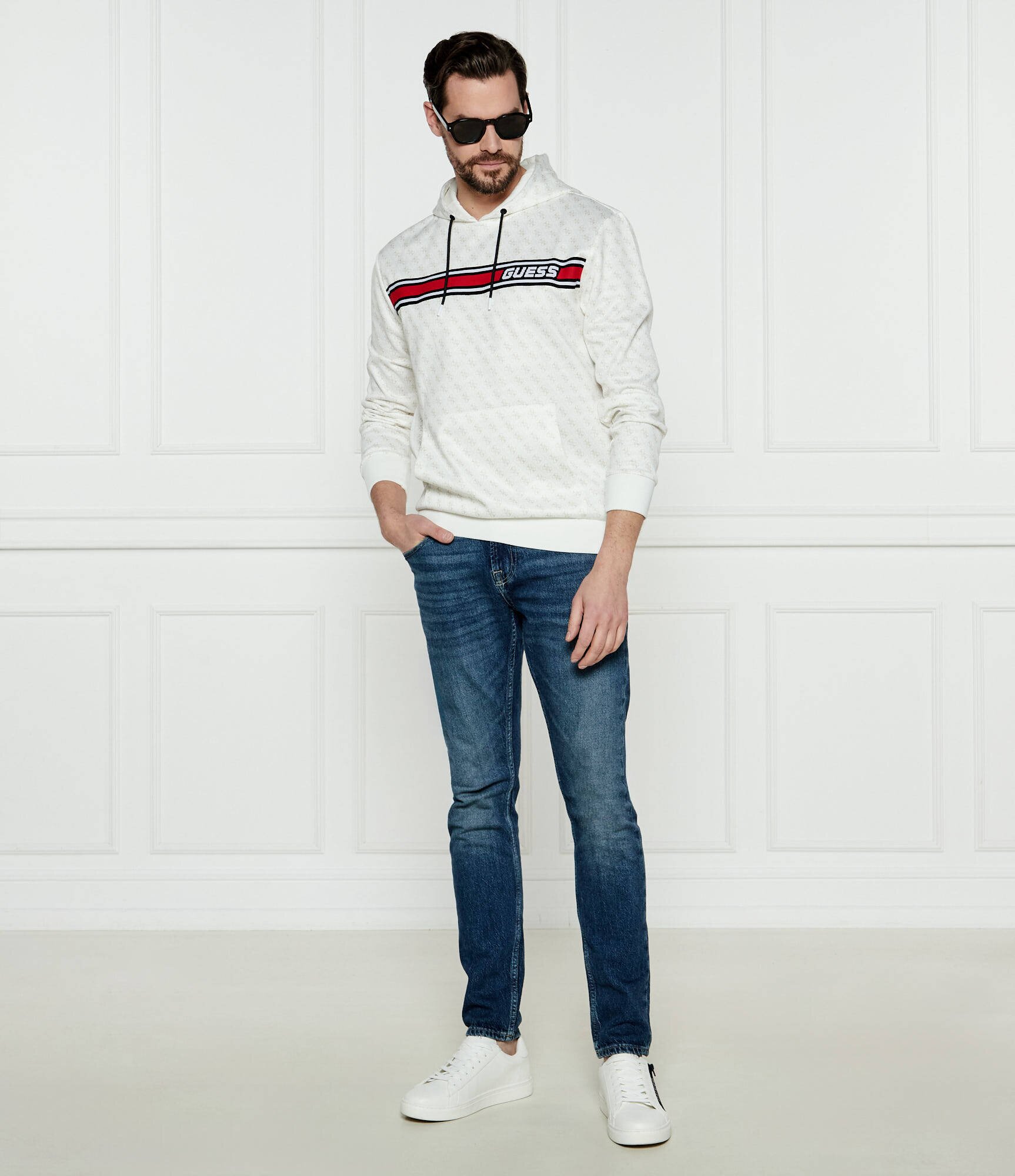 GUESS ACTIVE Hanorac NEW KORBIN | Regular Fit