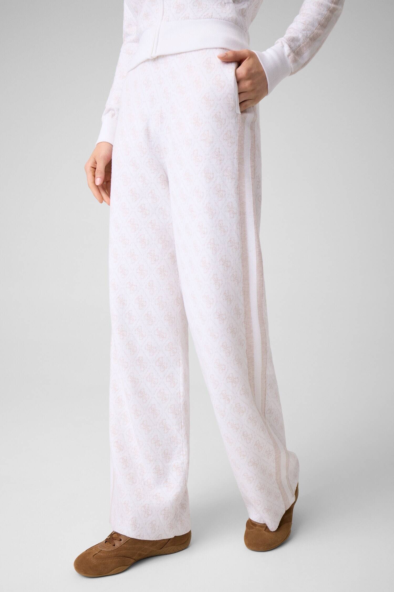 GUESS ACTIVE Pantaloni de tricot Aneira | Relaxed fit cu adaos de lână
