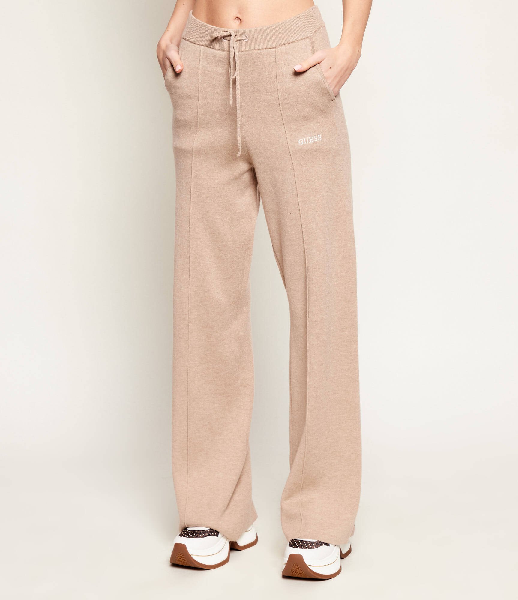 GUESS ACTIVE Pantaloni de tricot URSULA | Relaxed fit
