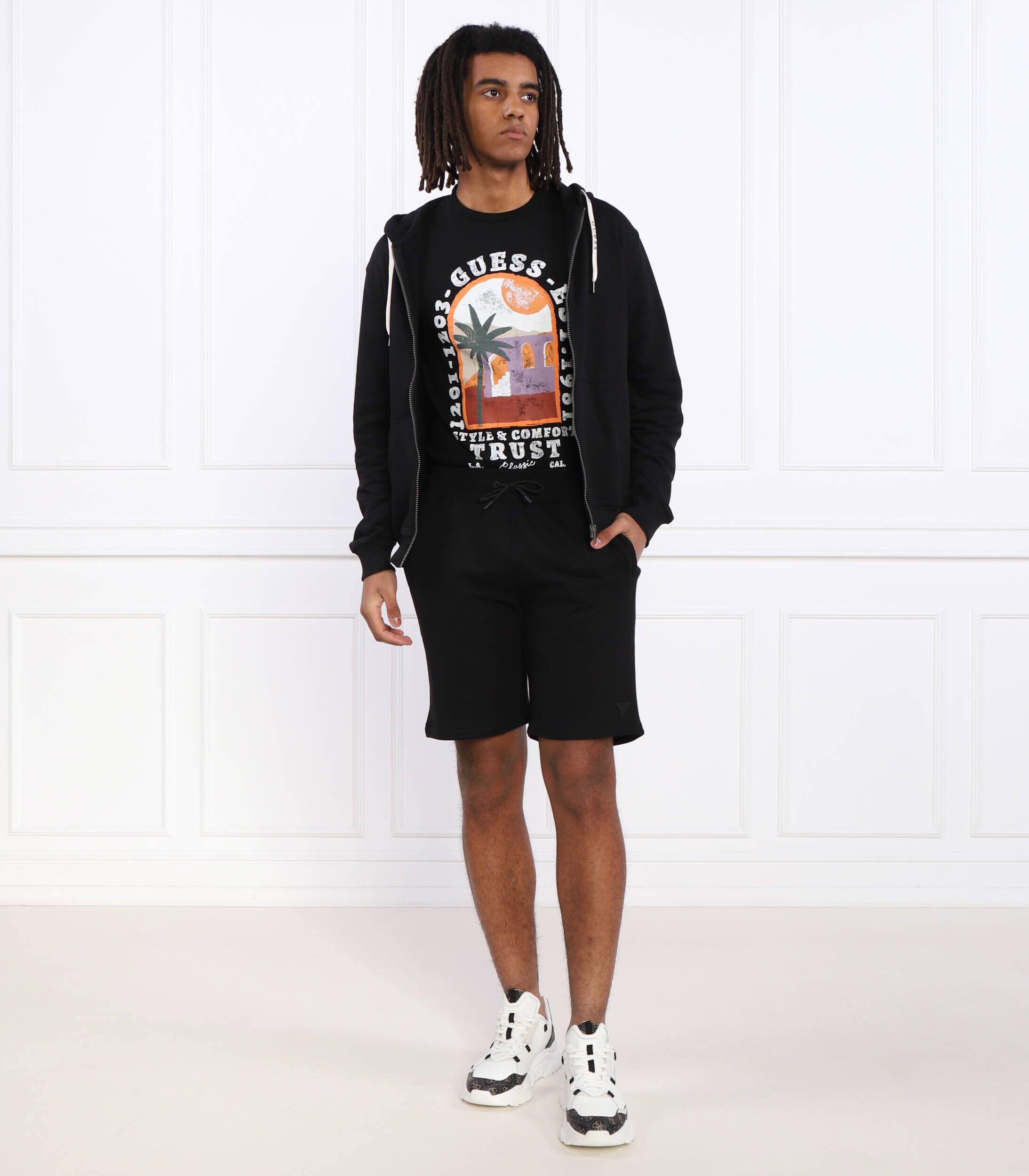 GUESS ACTIVE Pantaloni scurți ALDWIN | Regular Fit