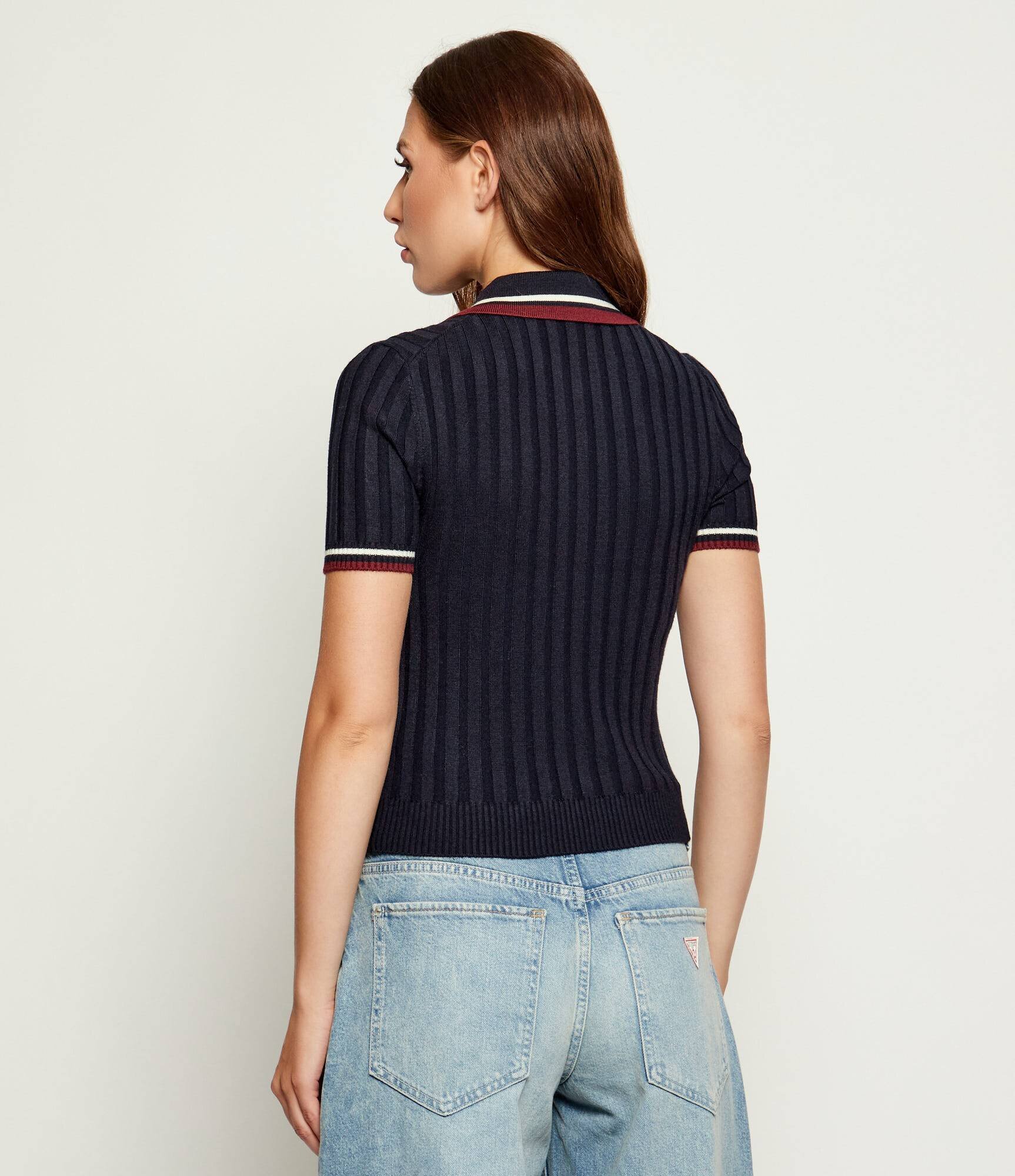 GUESS ACTIVE Polo SABINA | Slim Fit cu adaos de lână