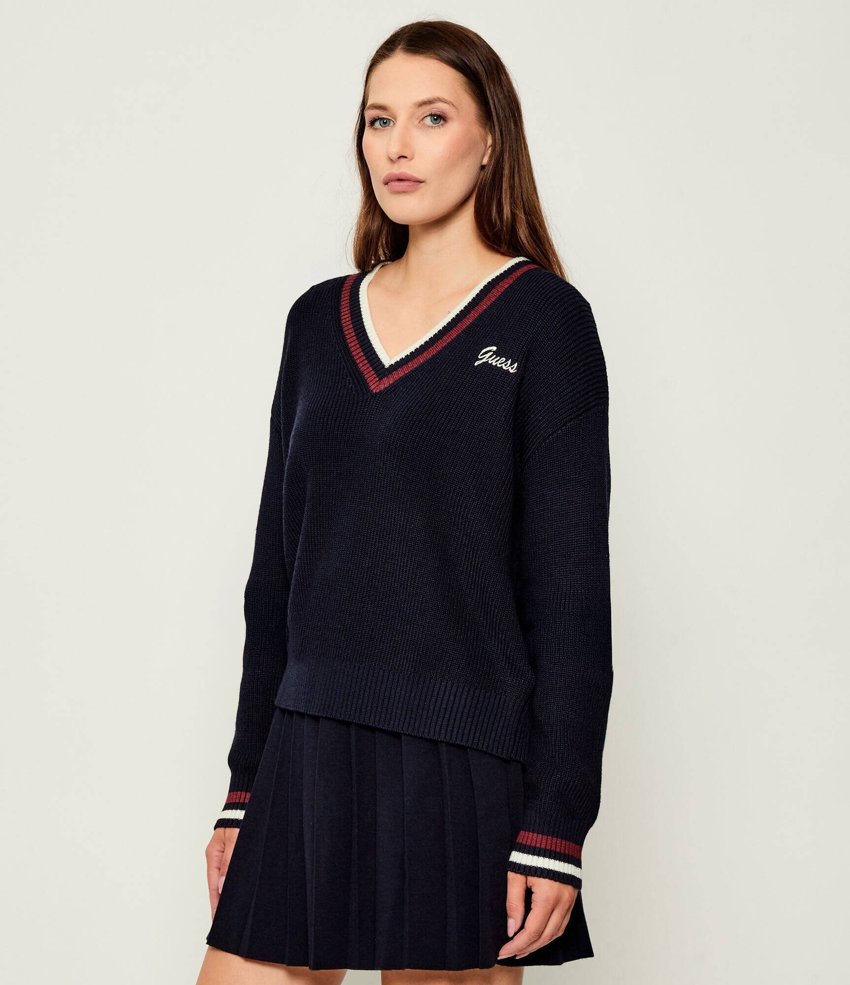 GUESS ACTIVE Pulover SABINA | Relaxed fit cu adaos de lână