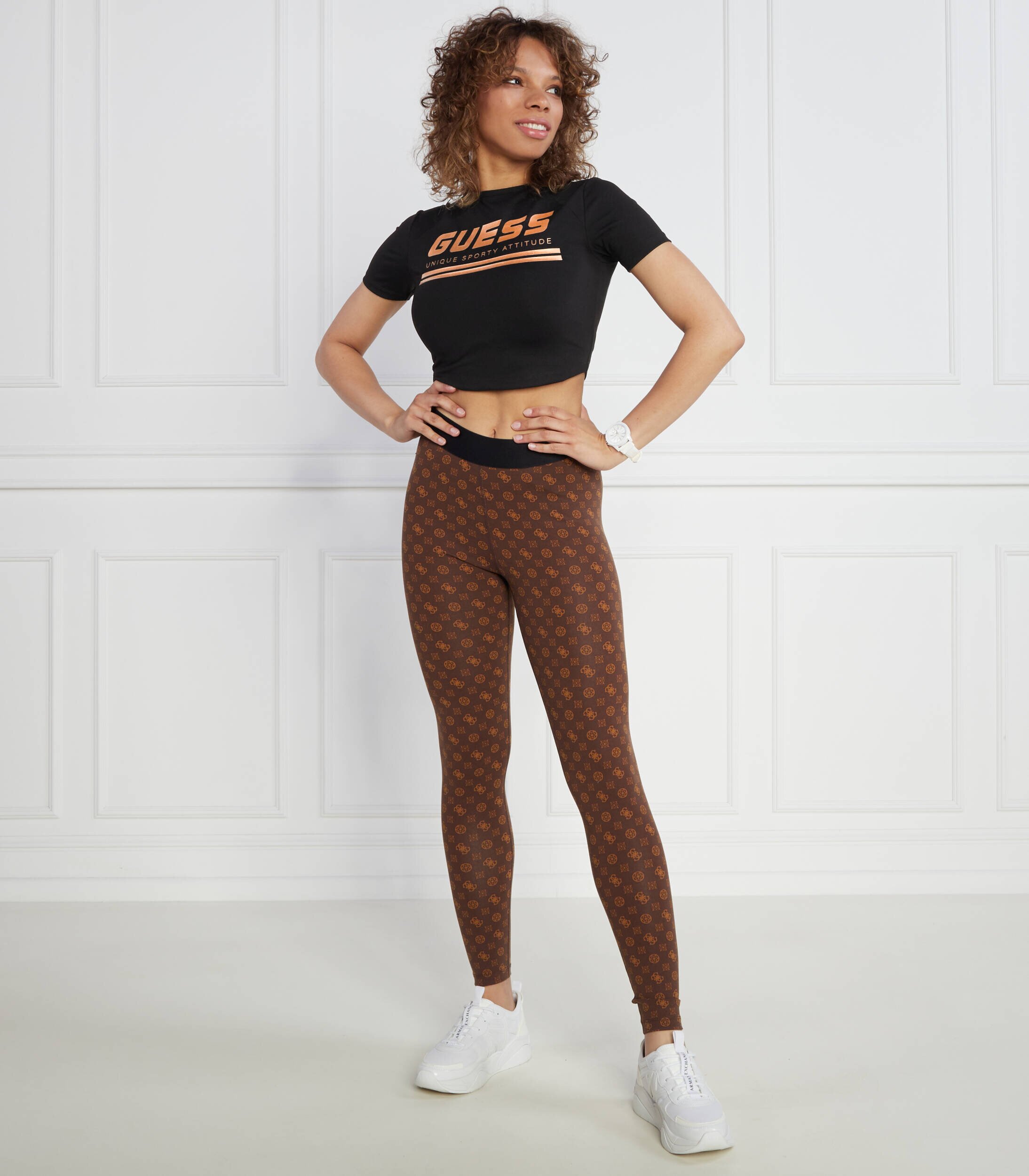 GUESS ACTIVE Tricou AGGIE ACTIVE | Cropped Fit