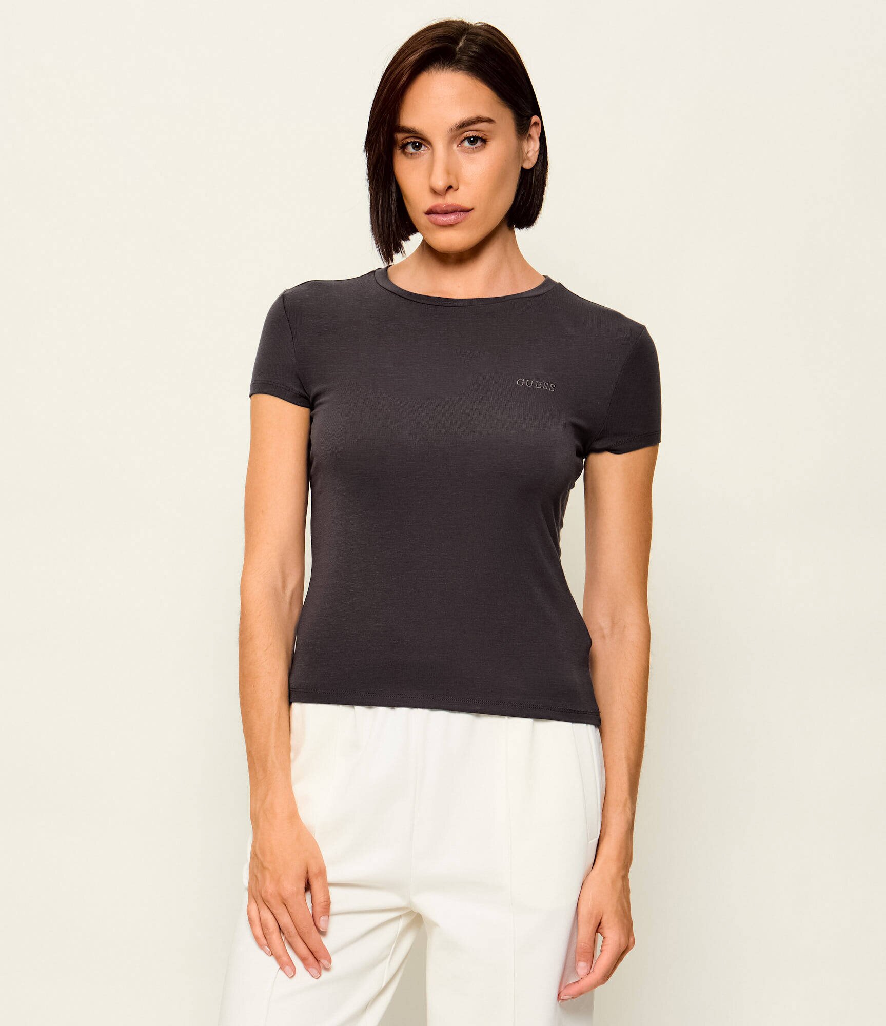 GUESS ACTIVE Tricou Lotus | Slim Fit