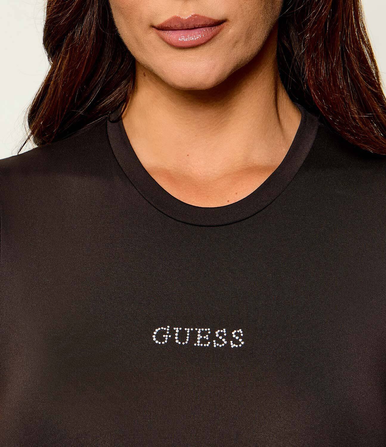 GUESS ACTIVE Tricou Lotus | Slim Fit