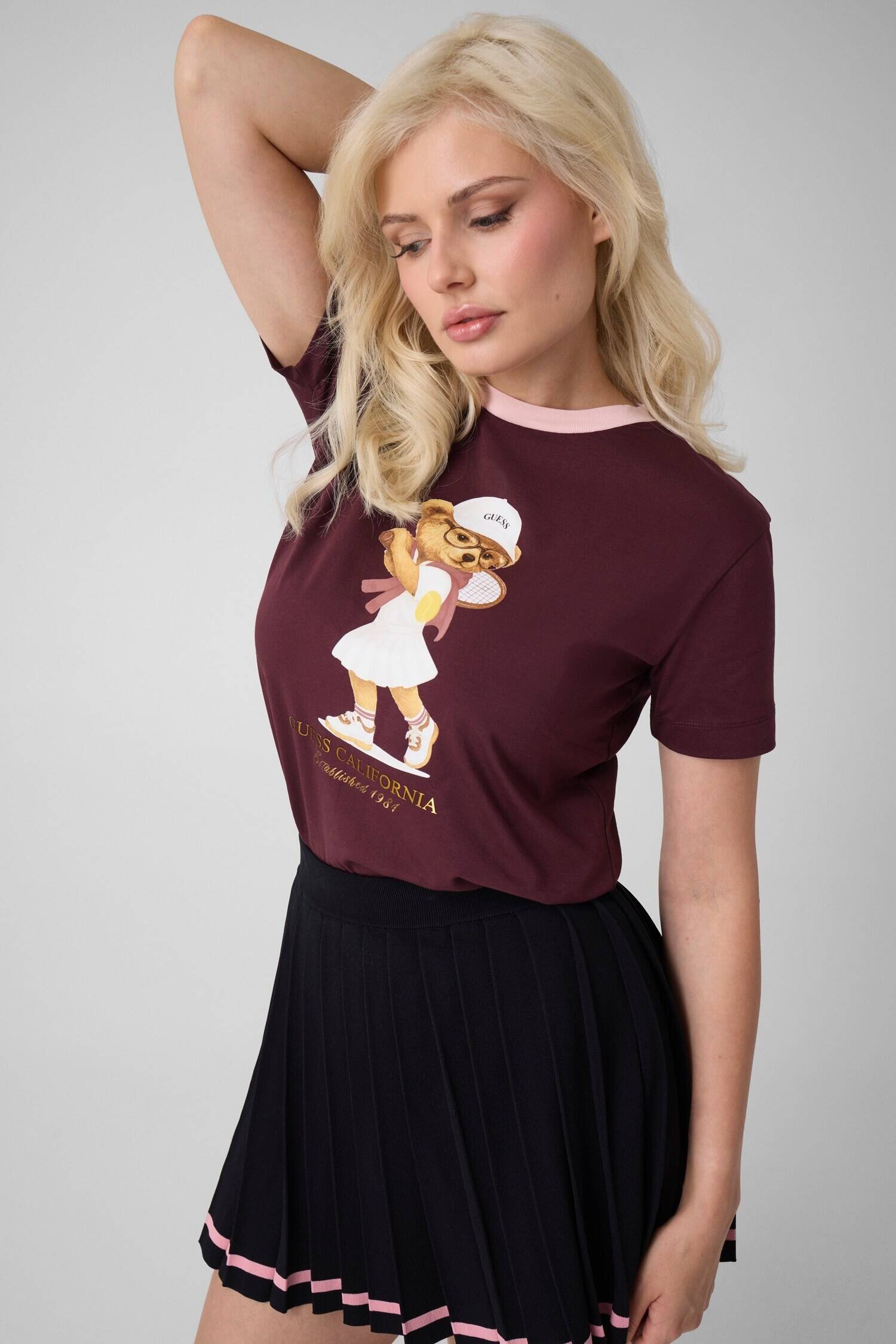 GUESS ACTIVE Tricou Tennis Lady | regular fit