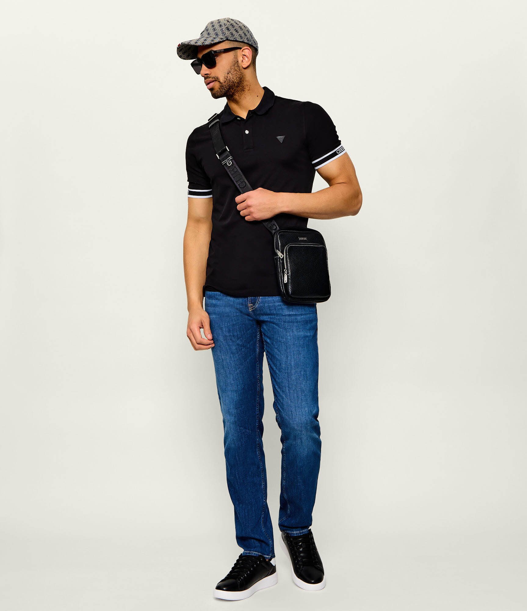 Guess Blugi Angels | Slim Fit | cu adaos de in