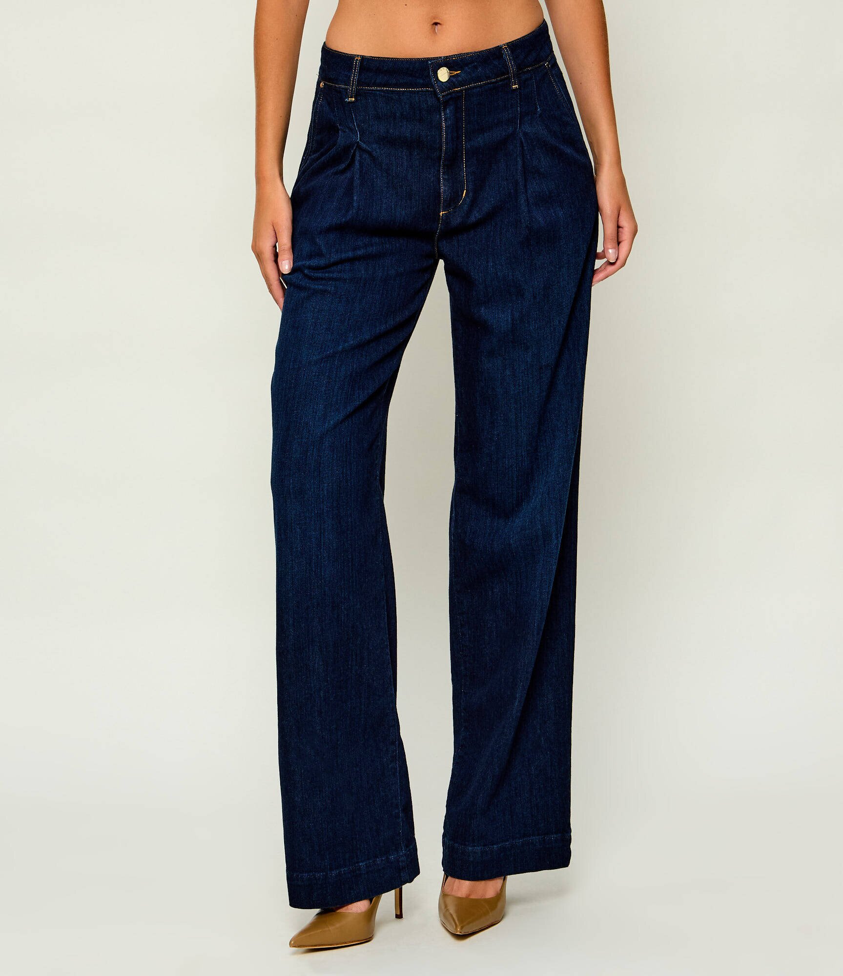 Guess Blugi Perfect | Relaxed fit cu adaos de mătase