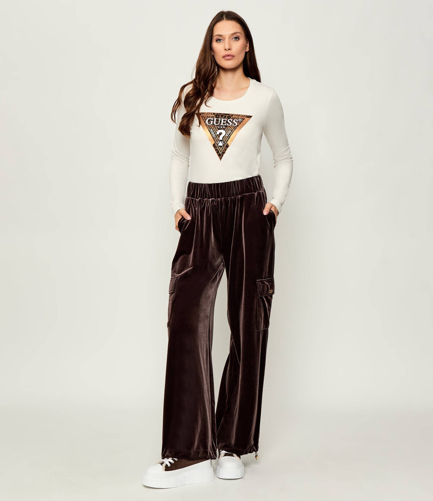 Guess Bluză Leo | Slim Fit