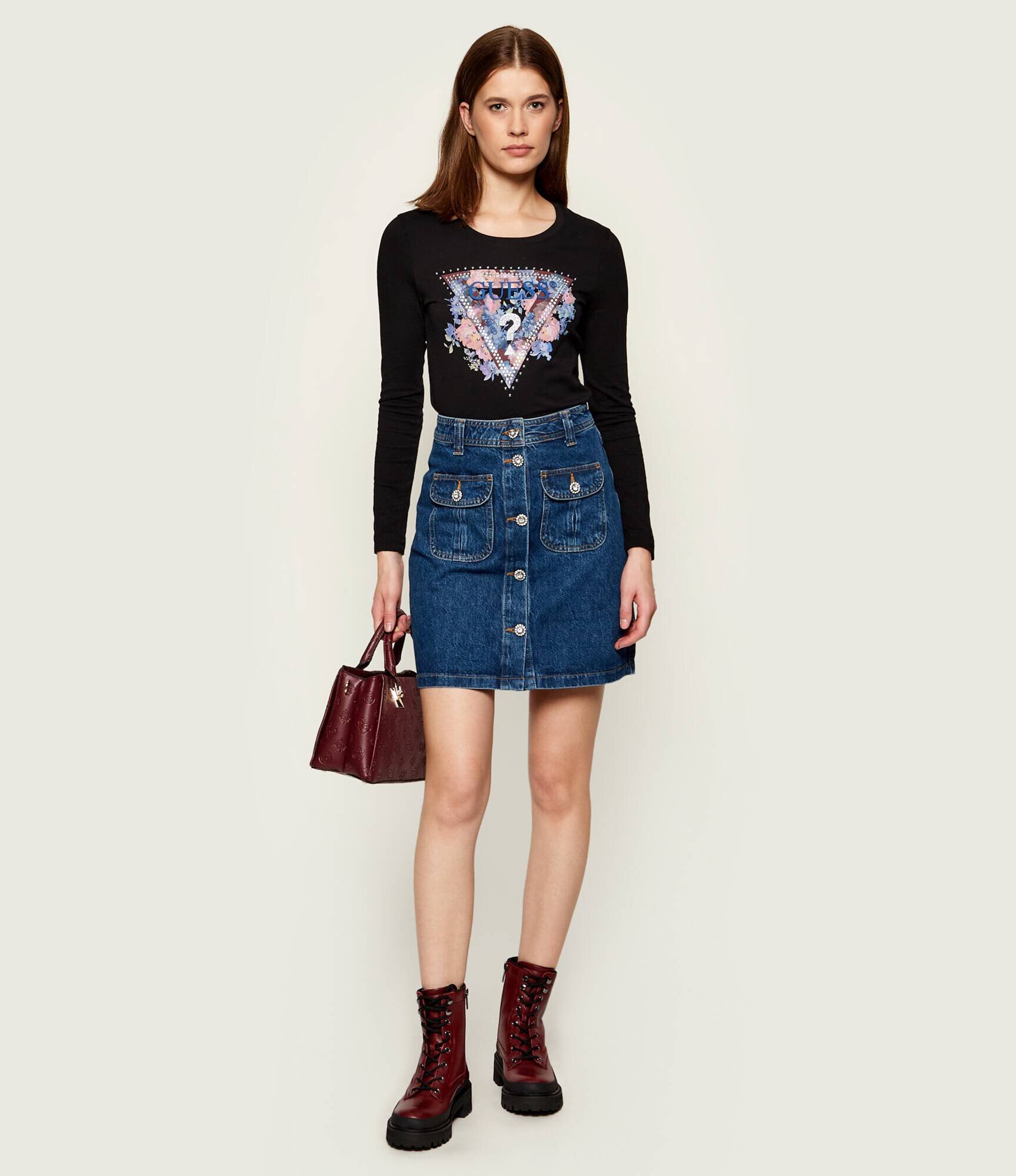 Guess Bluză PEONY | Slim Fit