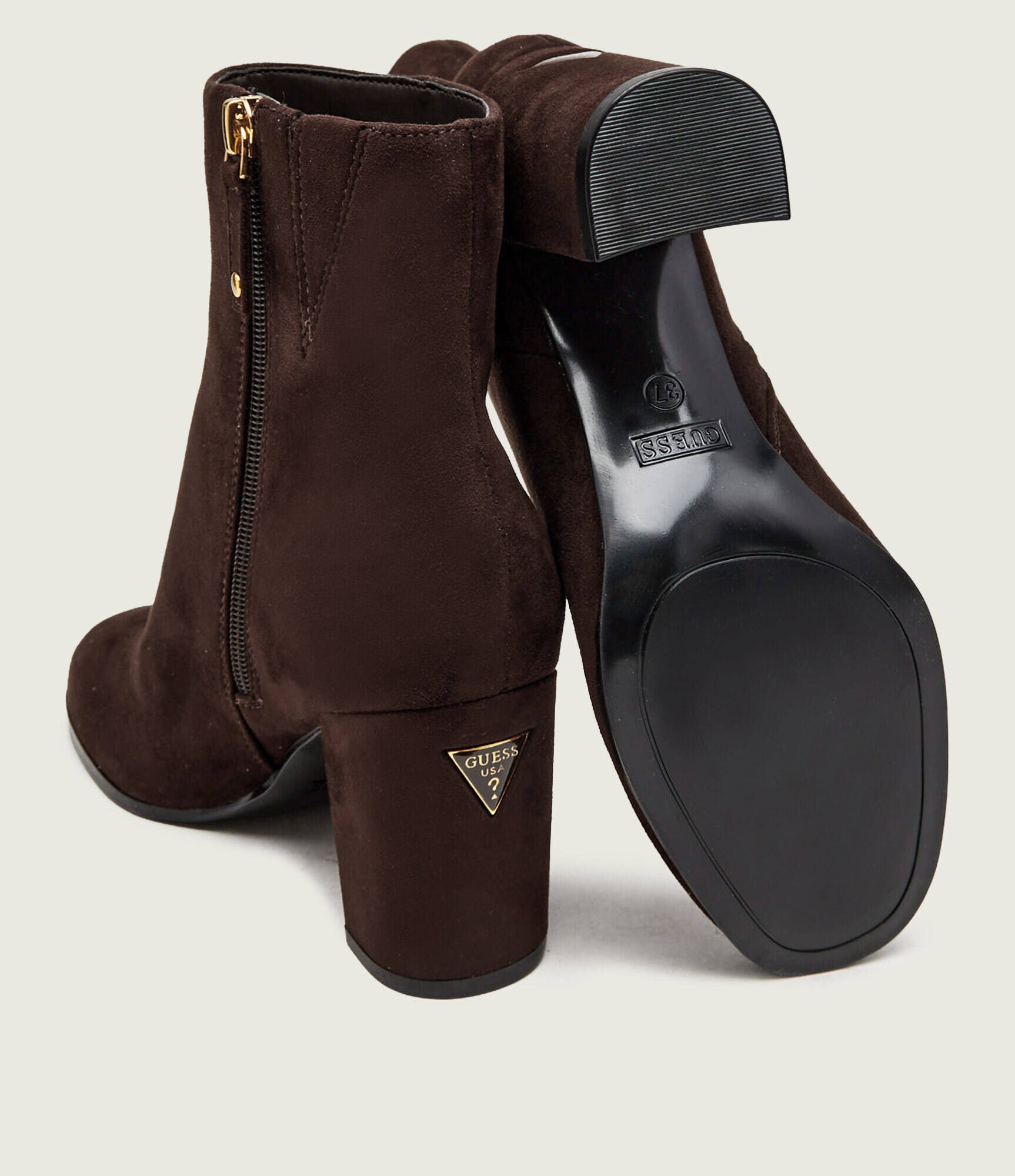 Guess Botine cu toc Berklie