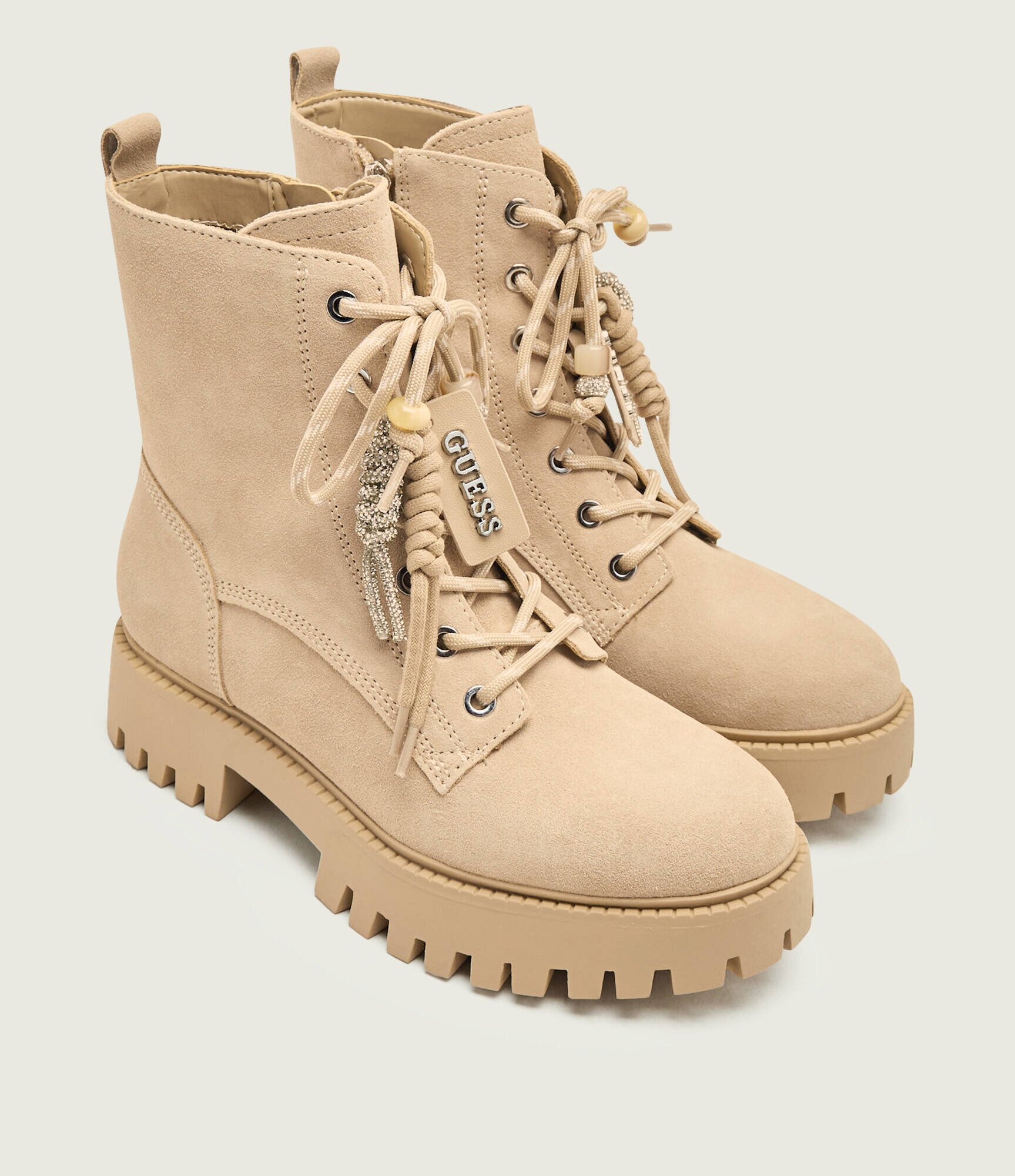 Guess Botine Fizzle | piele întoarsă
