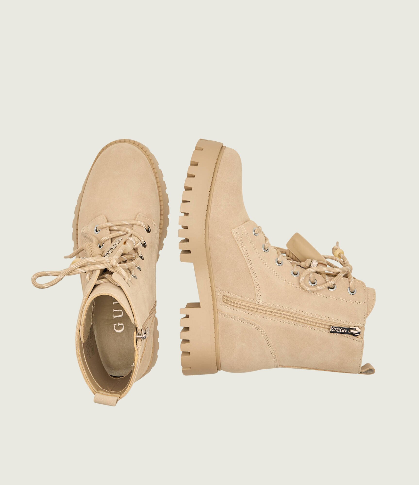 Guess Botine Fizzle | piele întoarsă