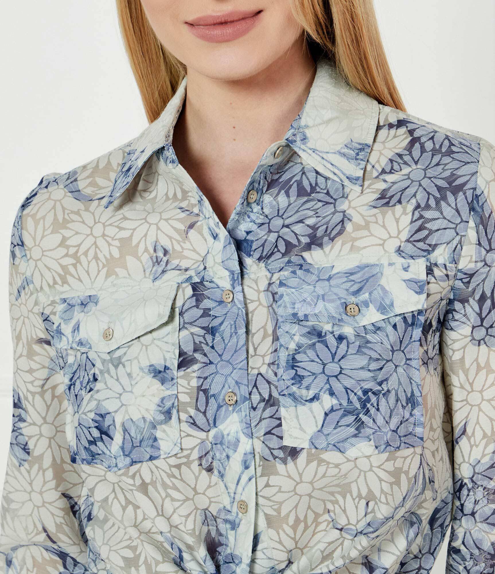 Guess Cămașă ADELAIDE | Cropped Fit