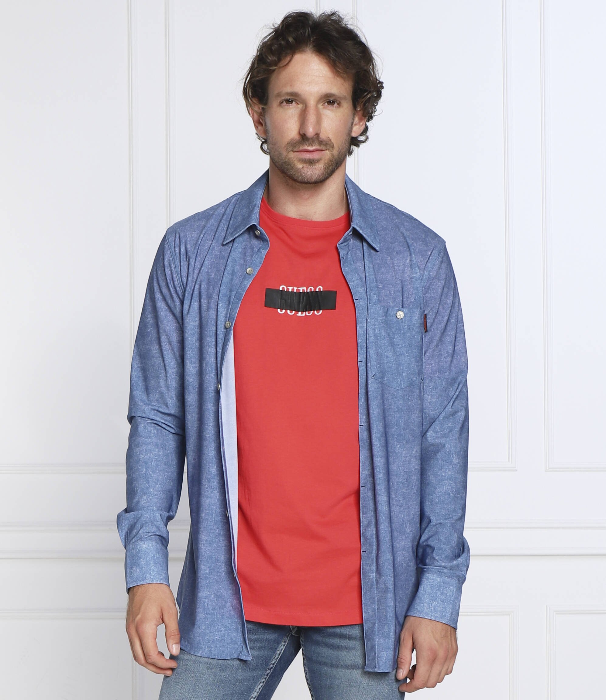 Guess Cămașă tech | Regular Fit