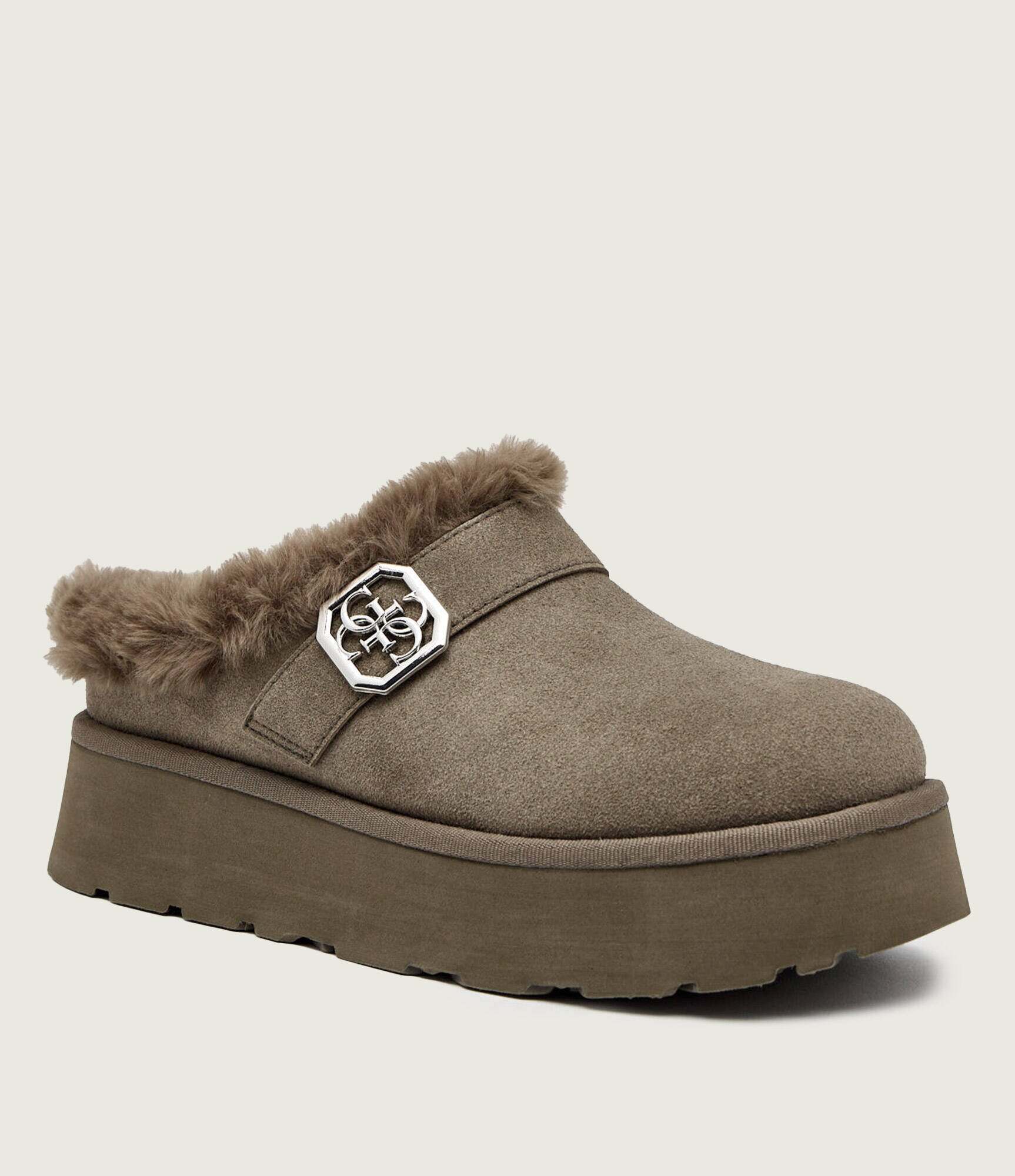 Guess Căptușite mules (încălțăminte) Dolmana2 | shearling