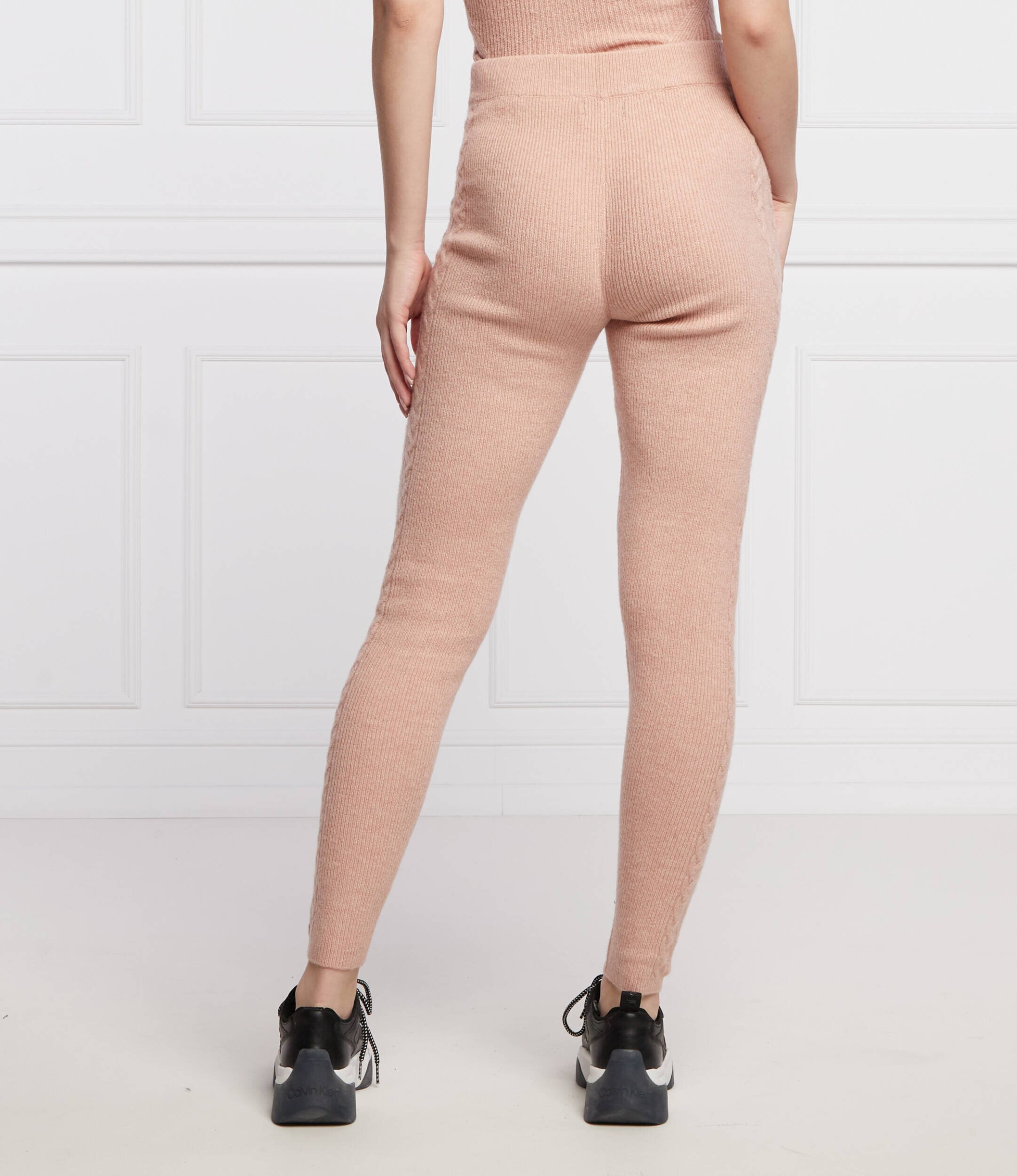 Guess Colanți Sweater | Slim Fit cu adaos de lână