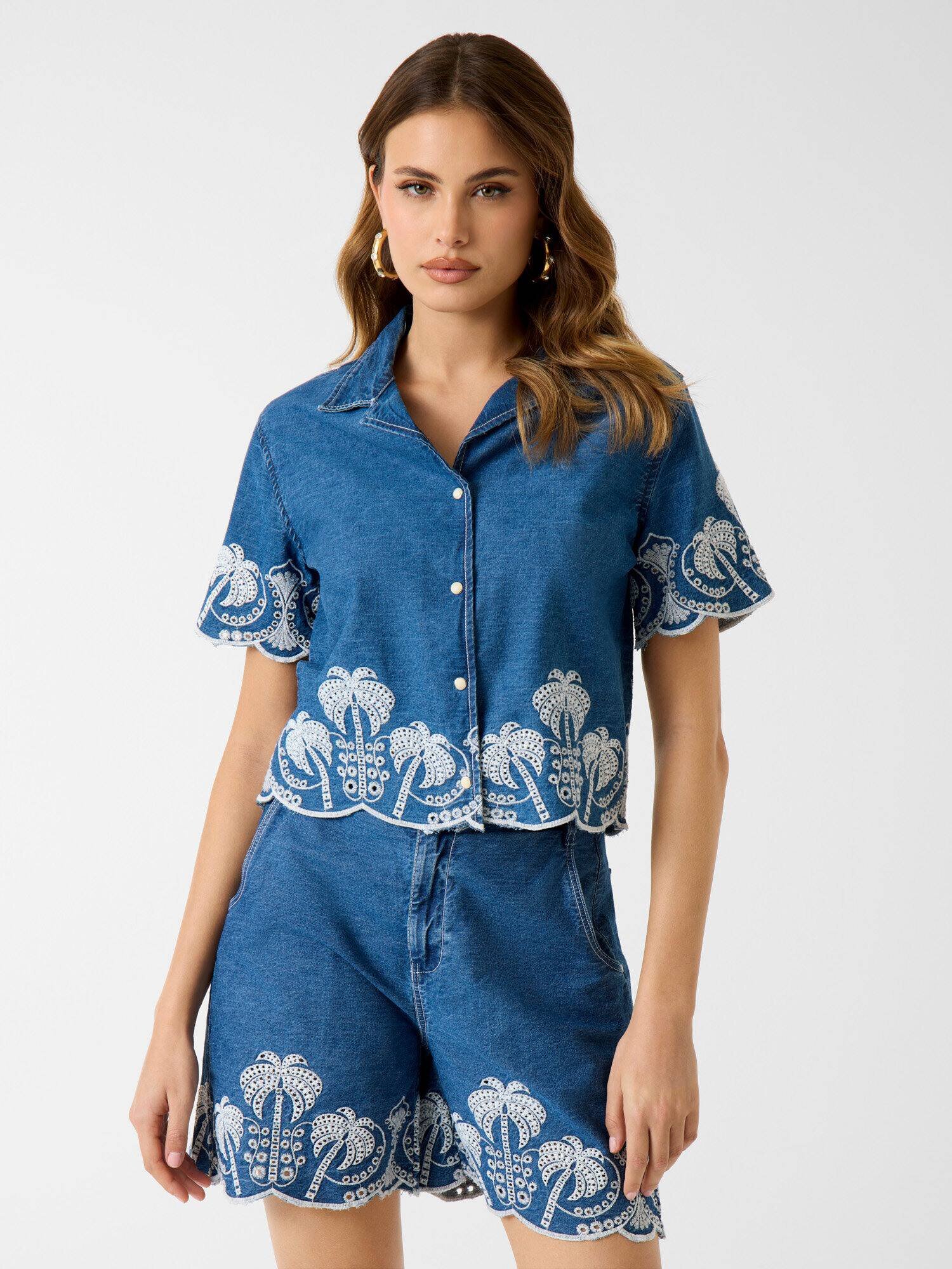 Guess De blugi cămașă Petra | regular fit