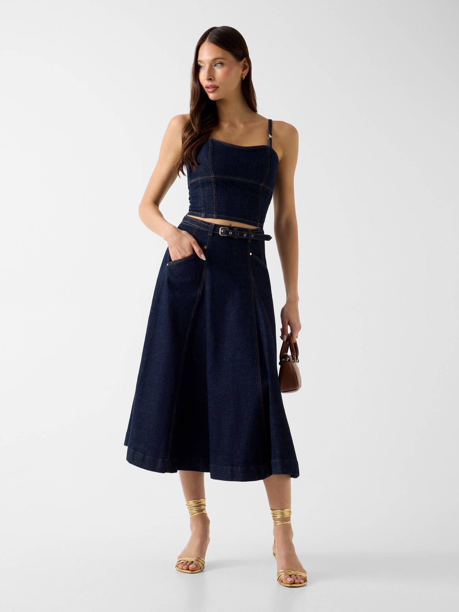 Guess De blugi fustă RAYNE