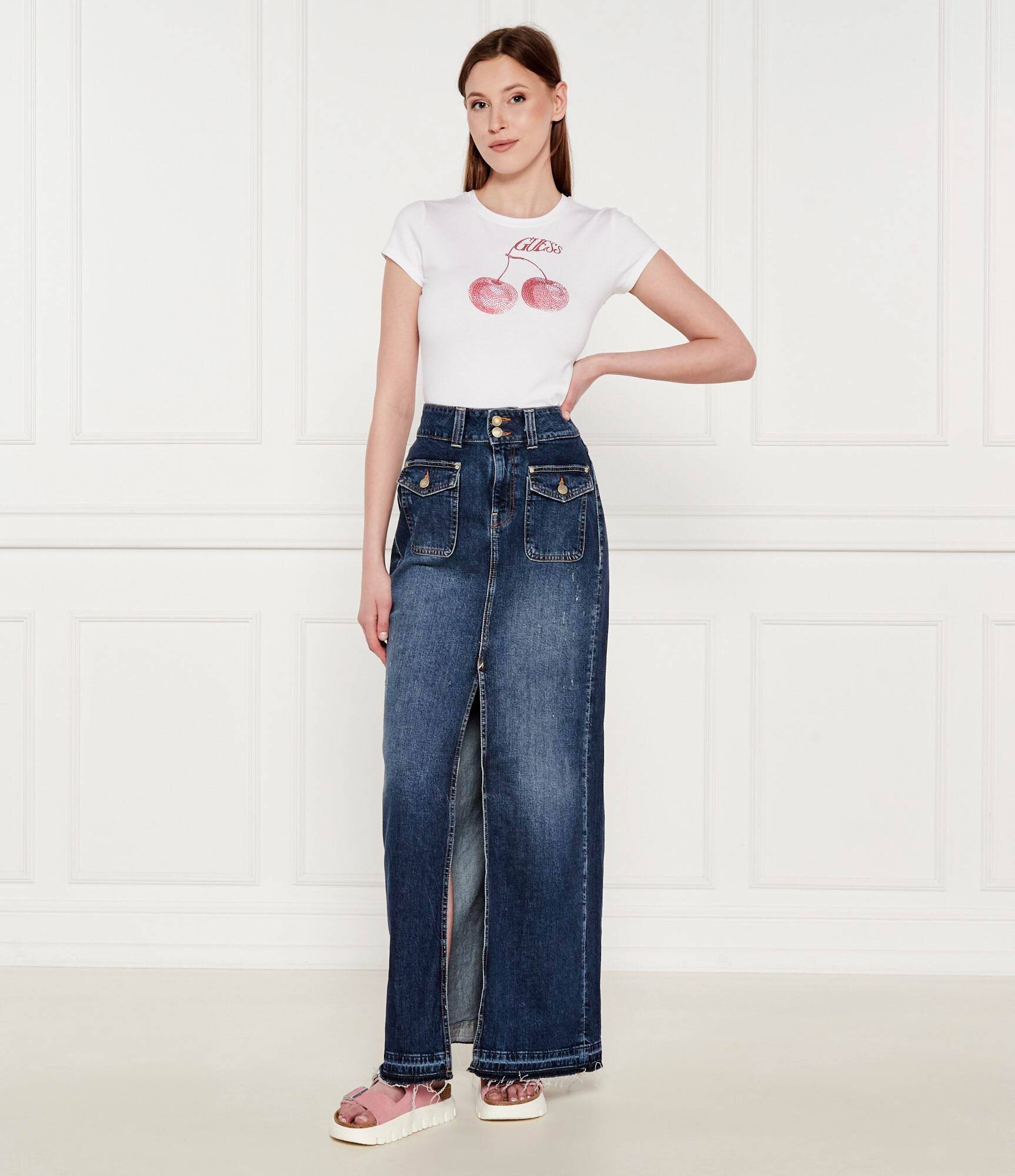 Guess De blugi fustă SKYLA