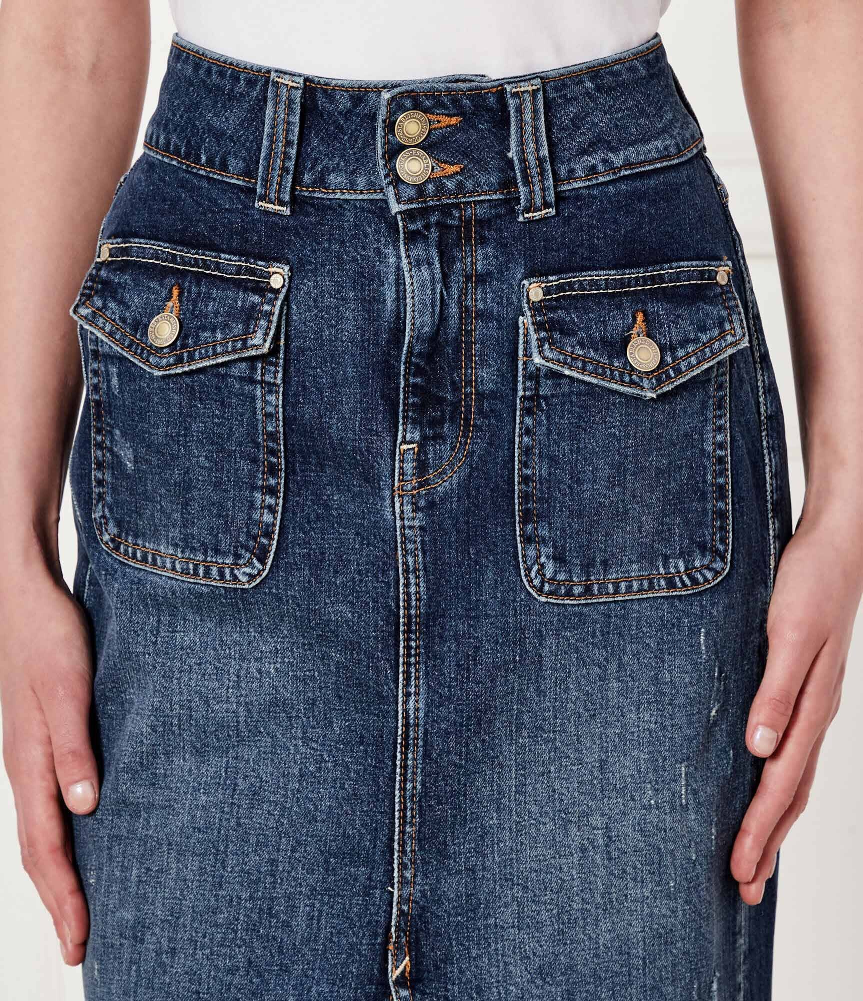 Guess De blugi fustă SKYLA