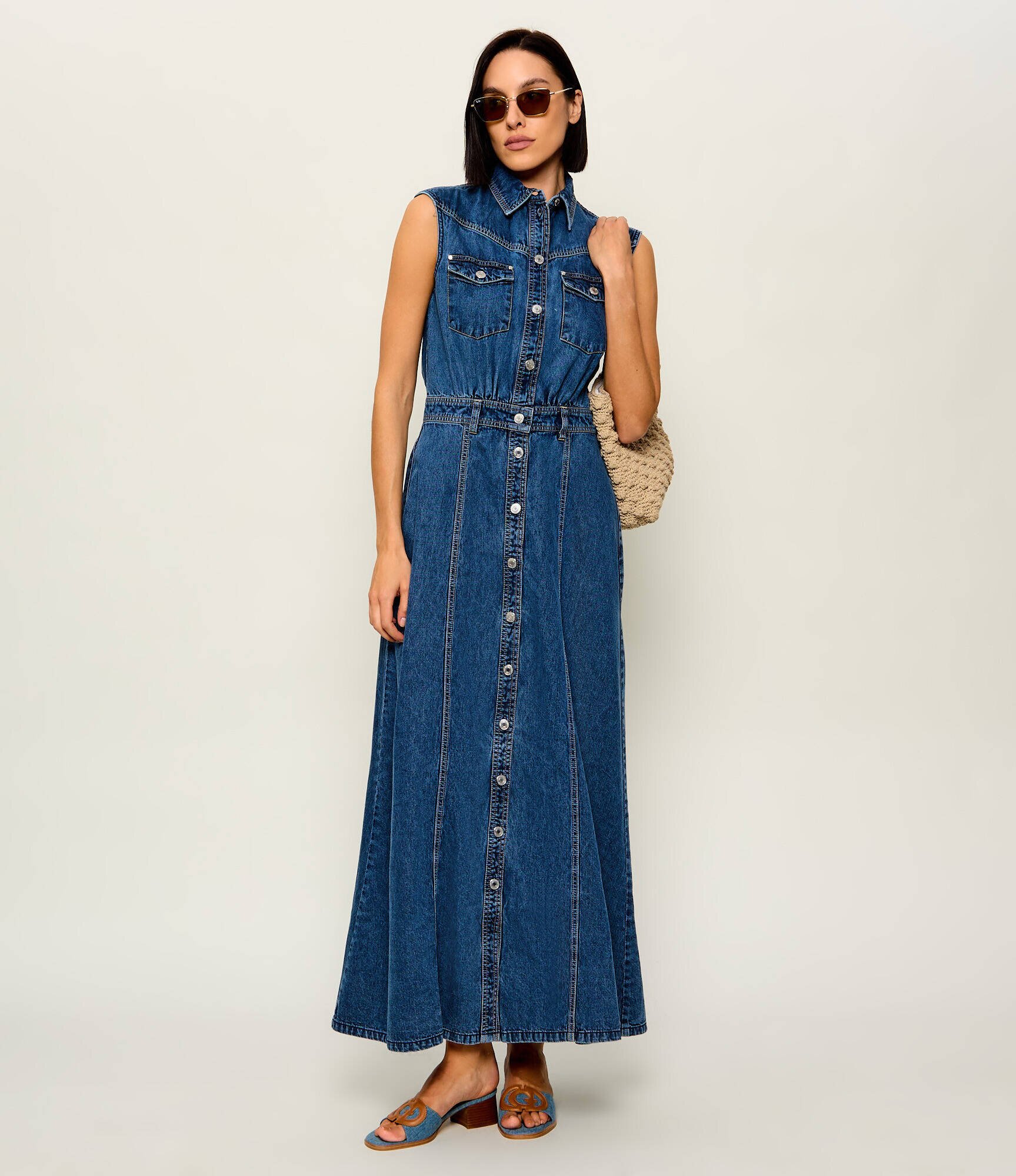 Guess De blugi rochie Rugiada