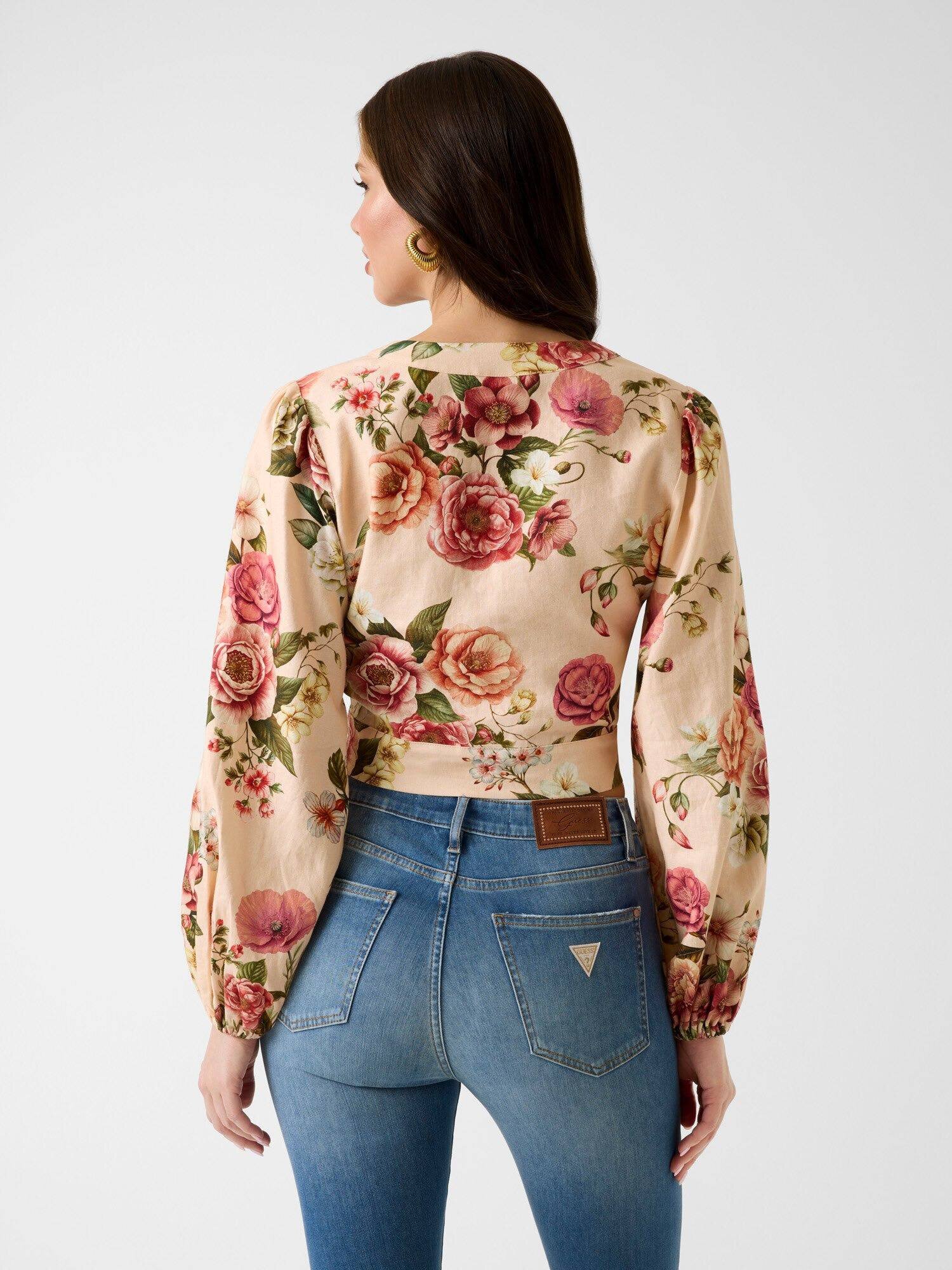 Guess De in bluză Shirley | Cropped Fit