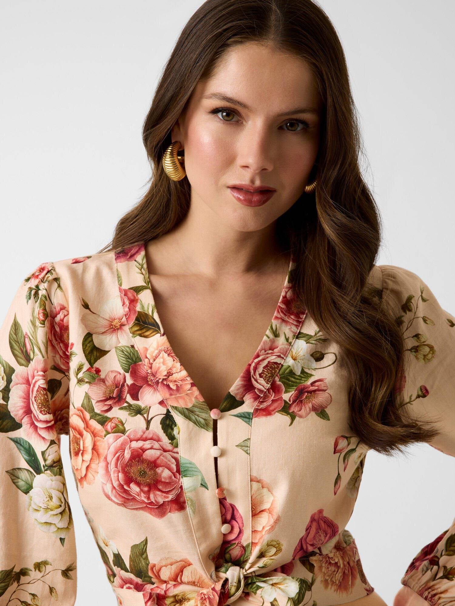 Guess De in bluză Shirley | Cropped Fit