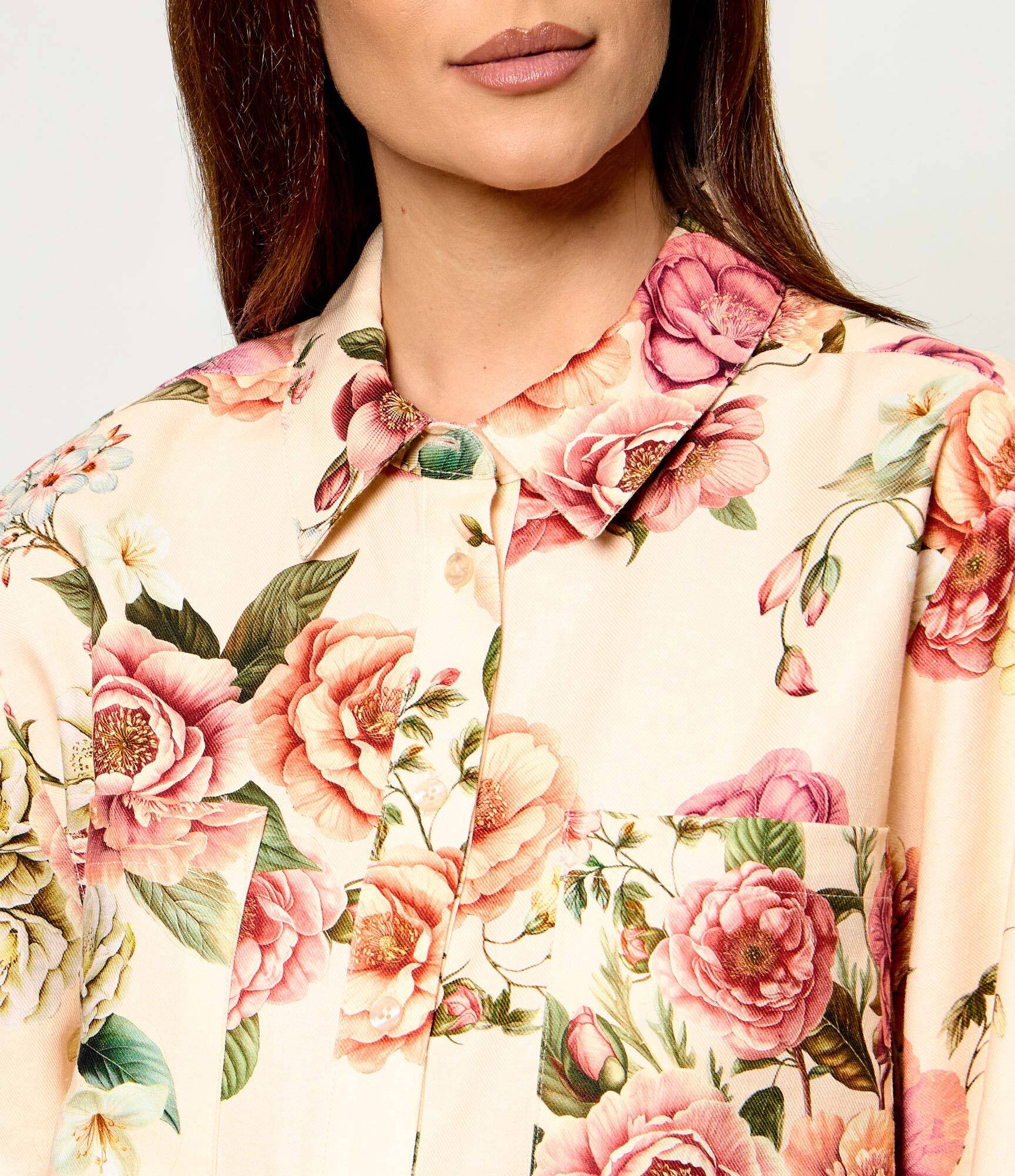 Guess De in cămașă Cadie | Oversize fit