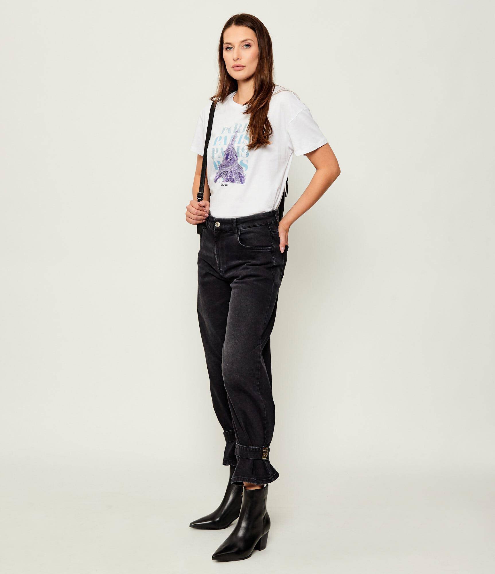 Guess De piele botine cu toc Halisa