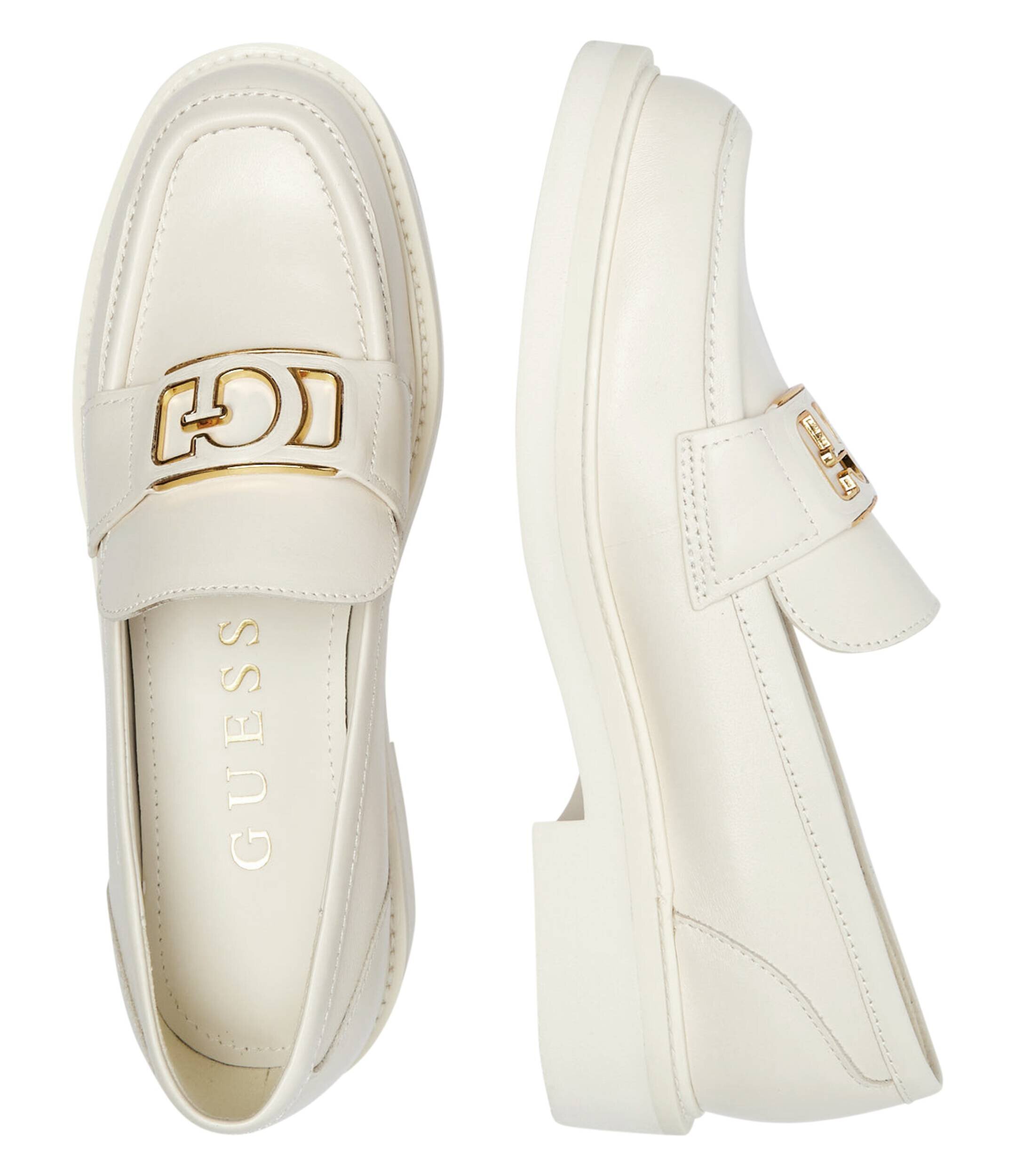 Guess De piele pantofi loafer Shuttle