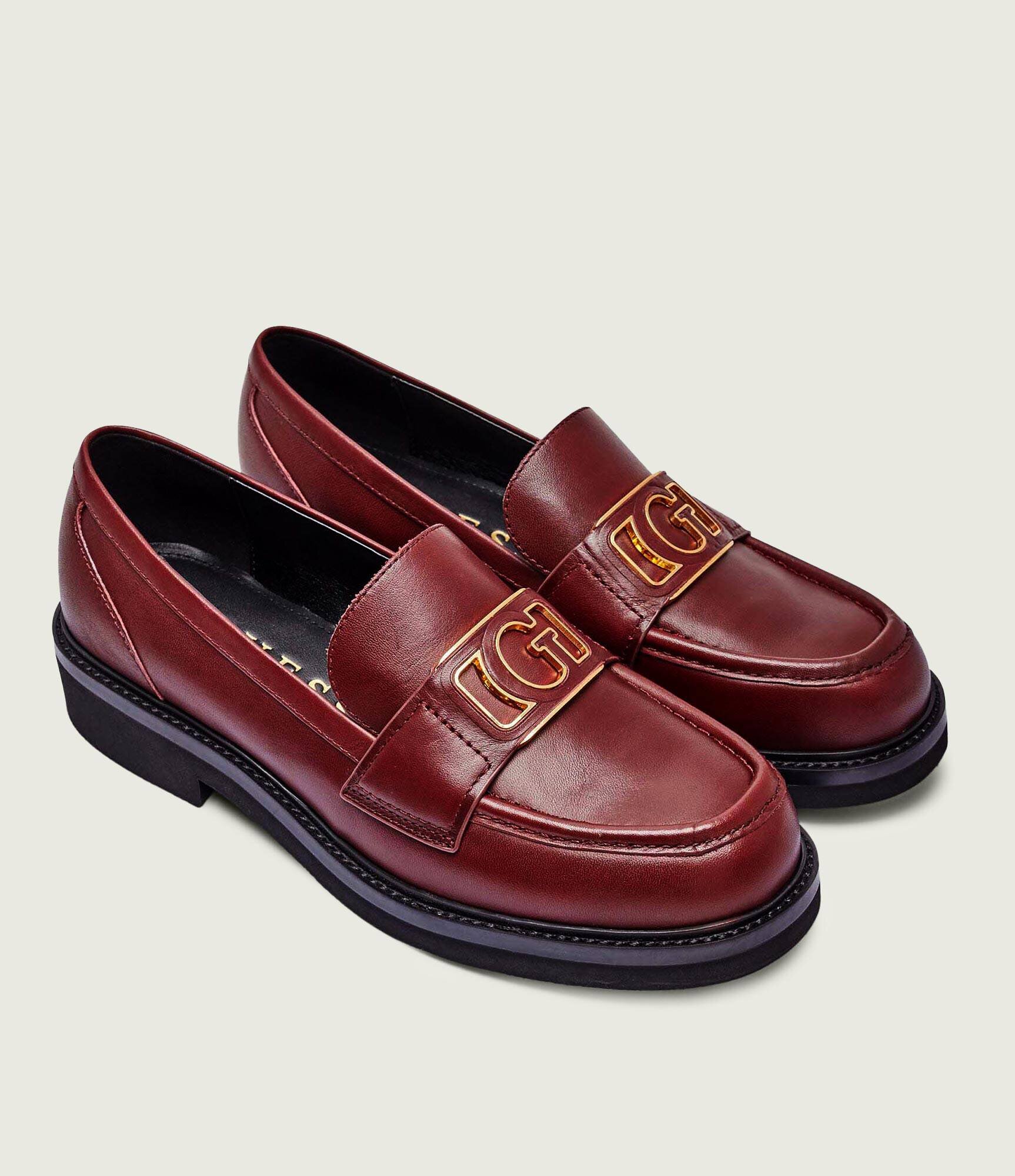 Guess De piele pantofi loafer Shuttle3
