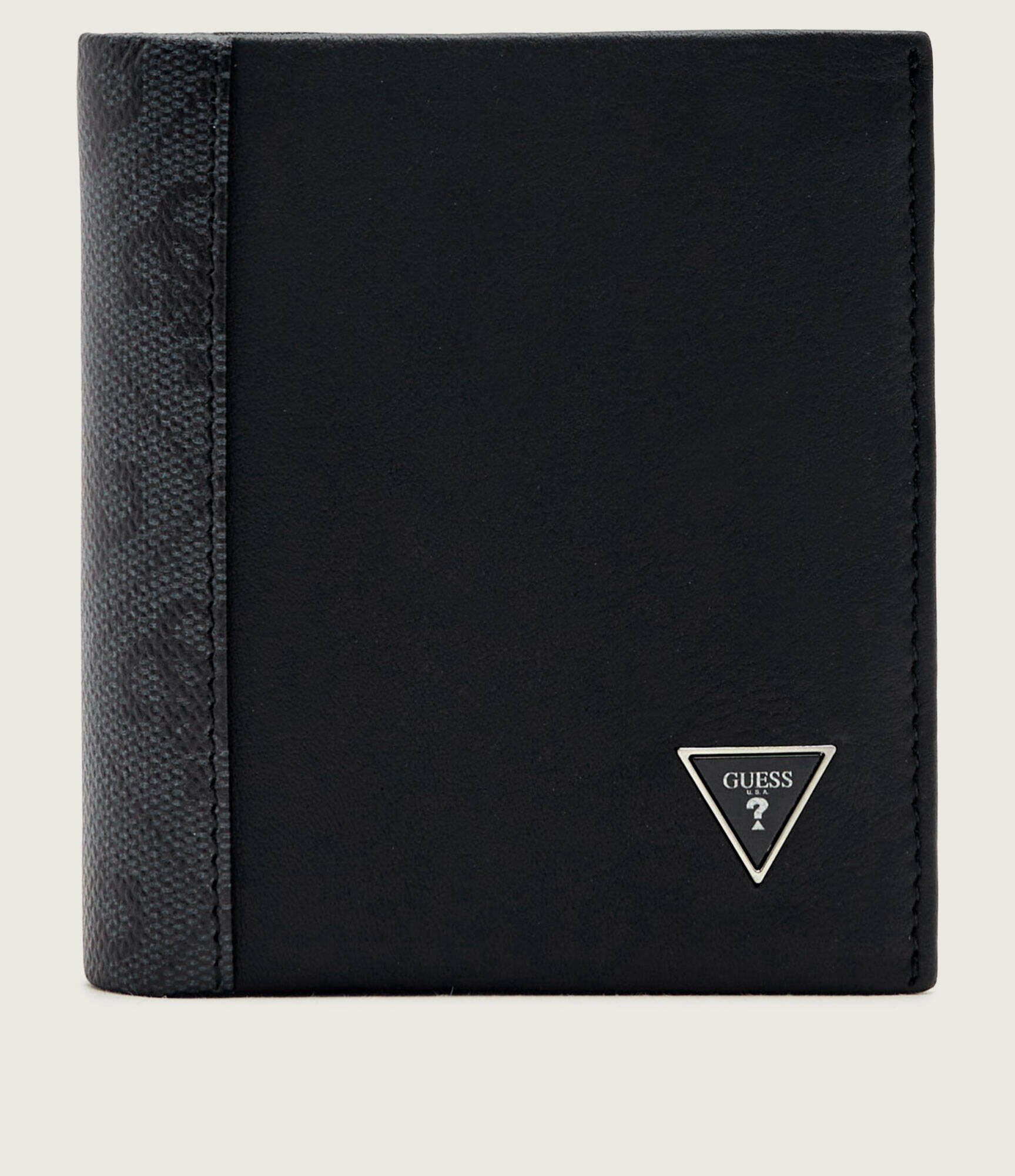 Guess De piele portofel Sydney Bifold S