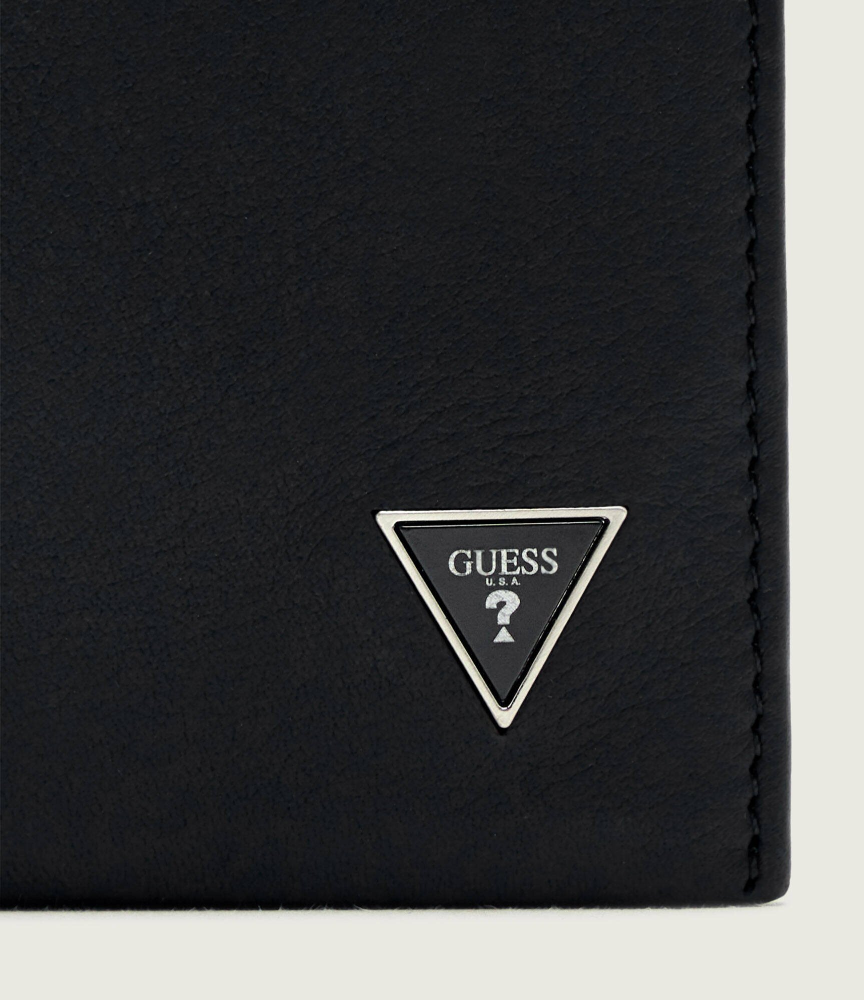 Guess De piele portofel Sydney Bifold S