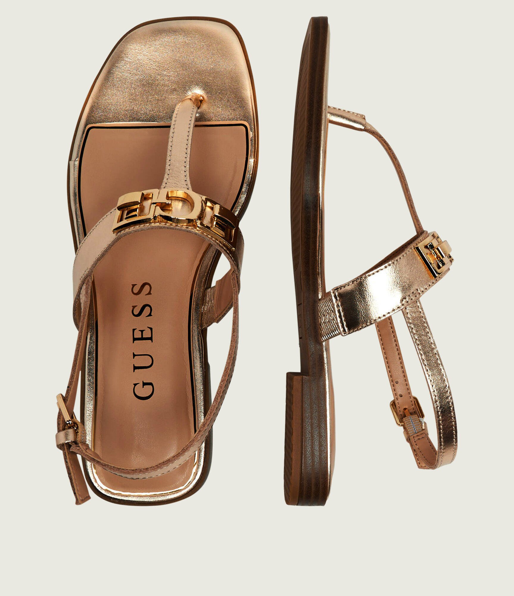 Guess De piele sandale RAMIRY