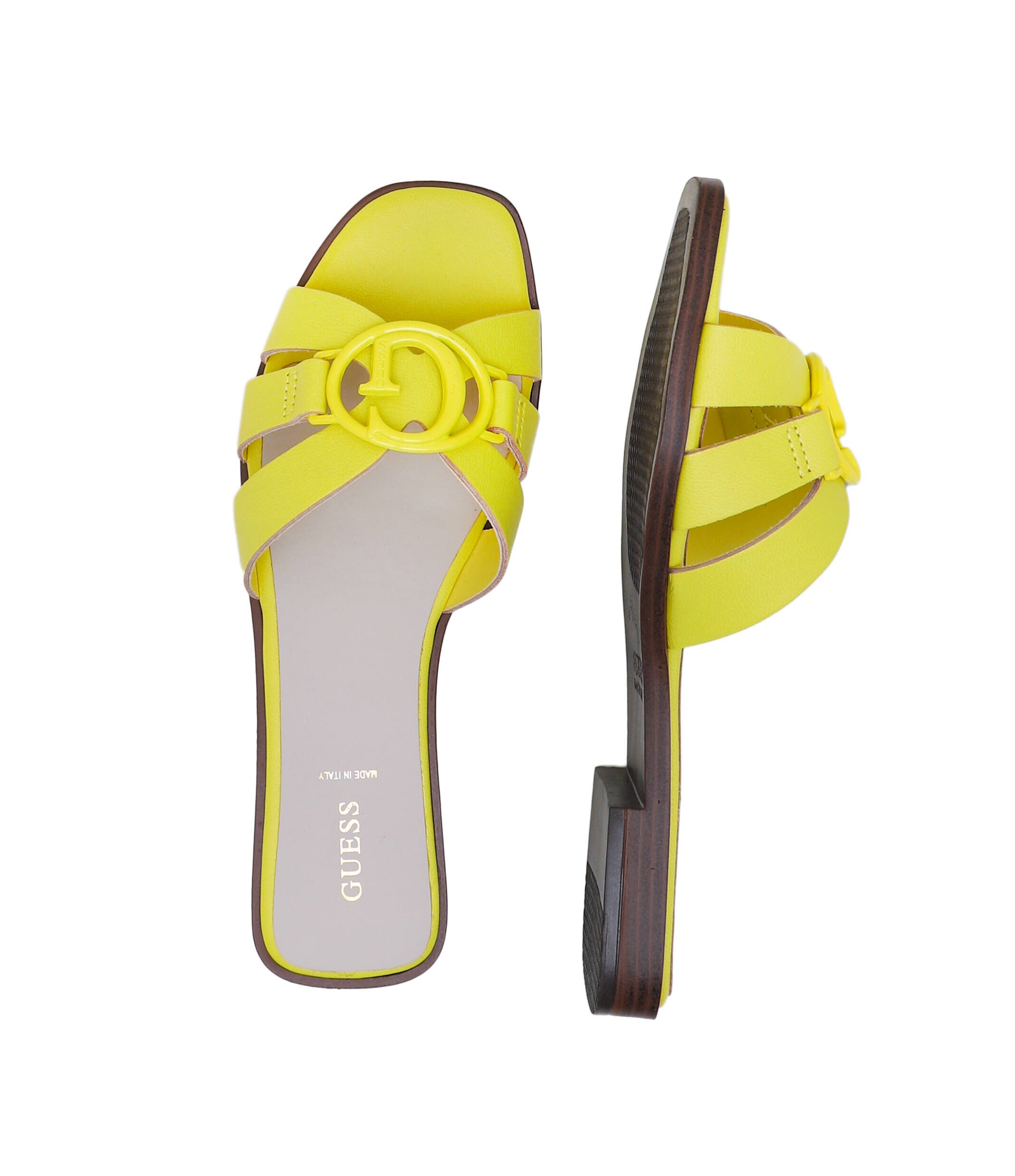 Guess De piele șlapi