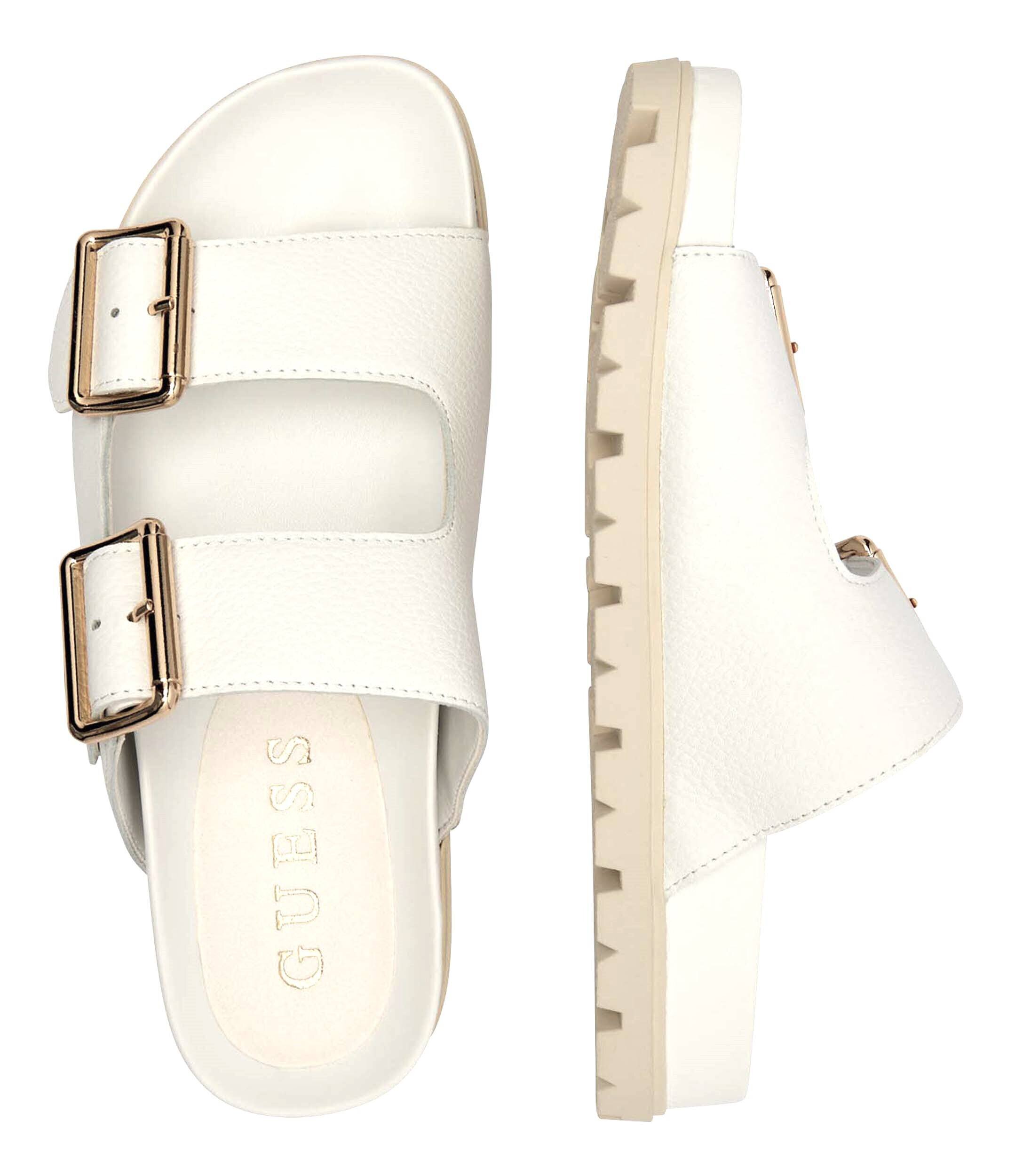 Guess De piele șlapi Fasten