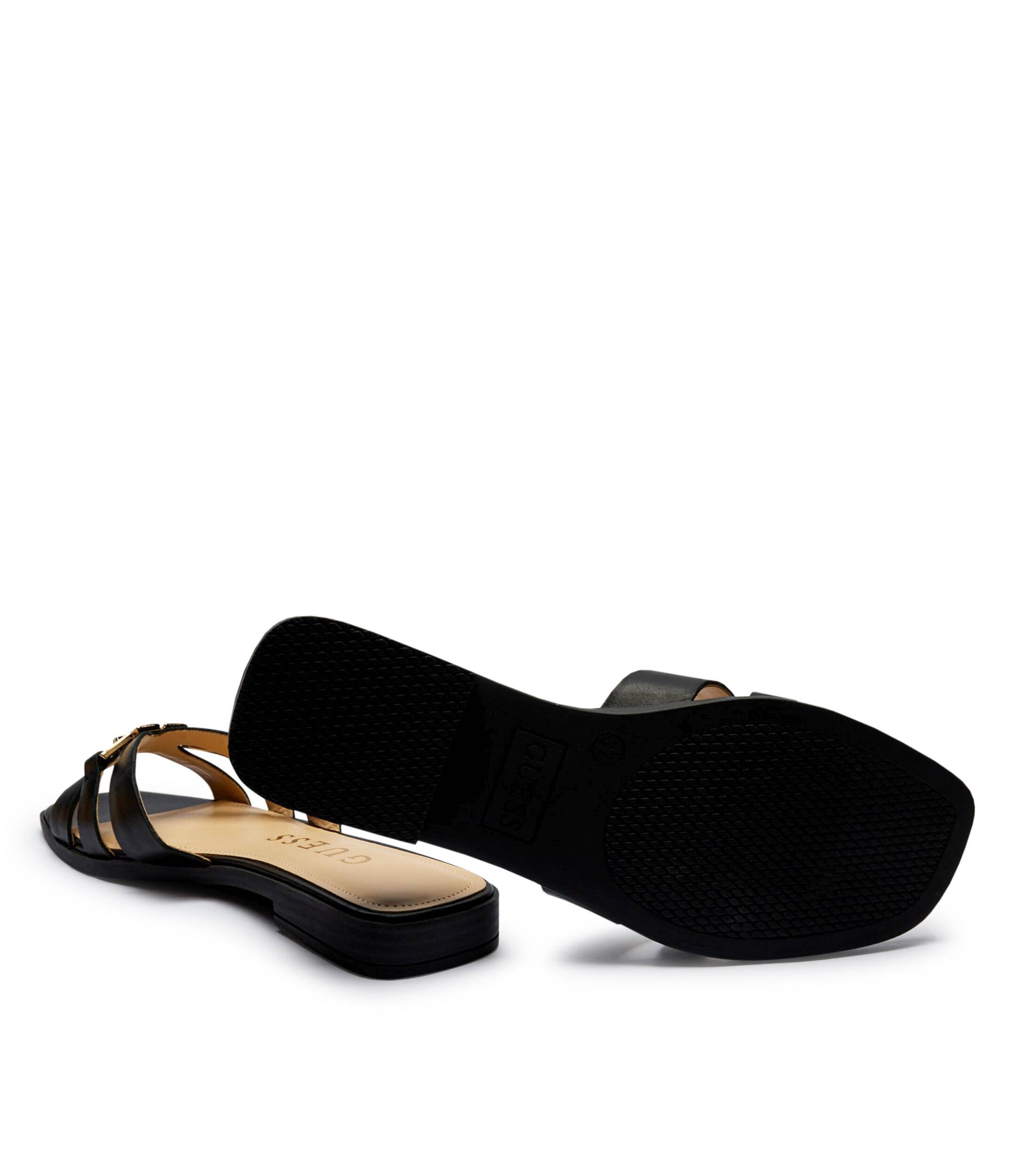 Guess De piele șlapi Lady Ronii
